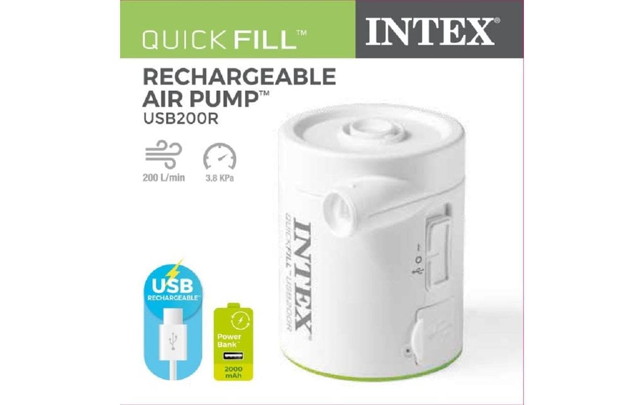 Intex Luftpumpe »Quick-Fill Wiederaufladbar, USB150«