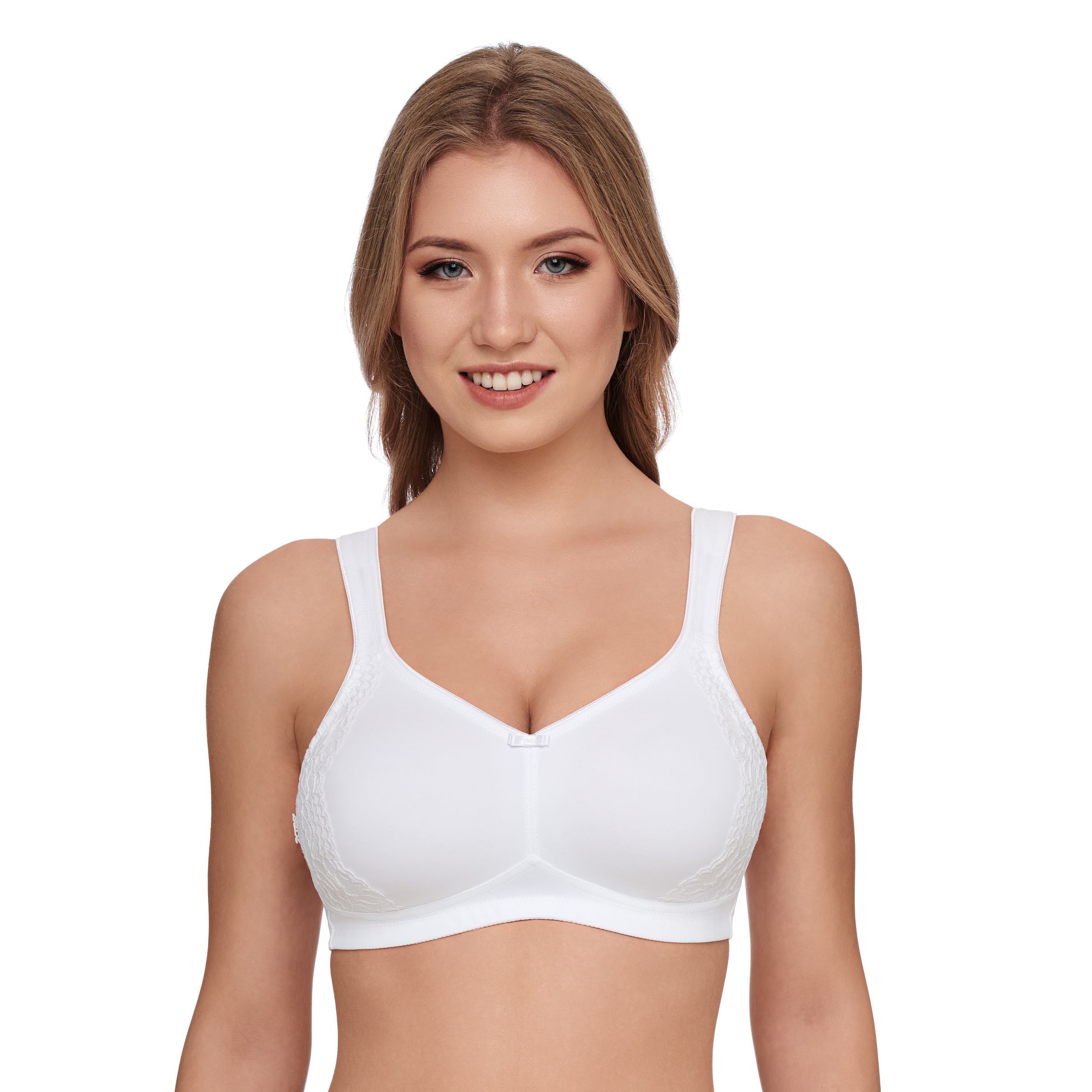 Susa Minimizer-BH »London« vorgeformte Cups, Spitze, blickdicht, elastisch