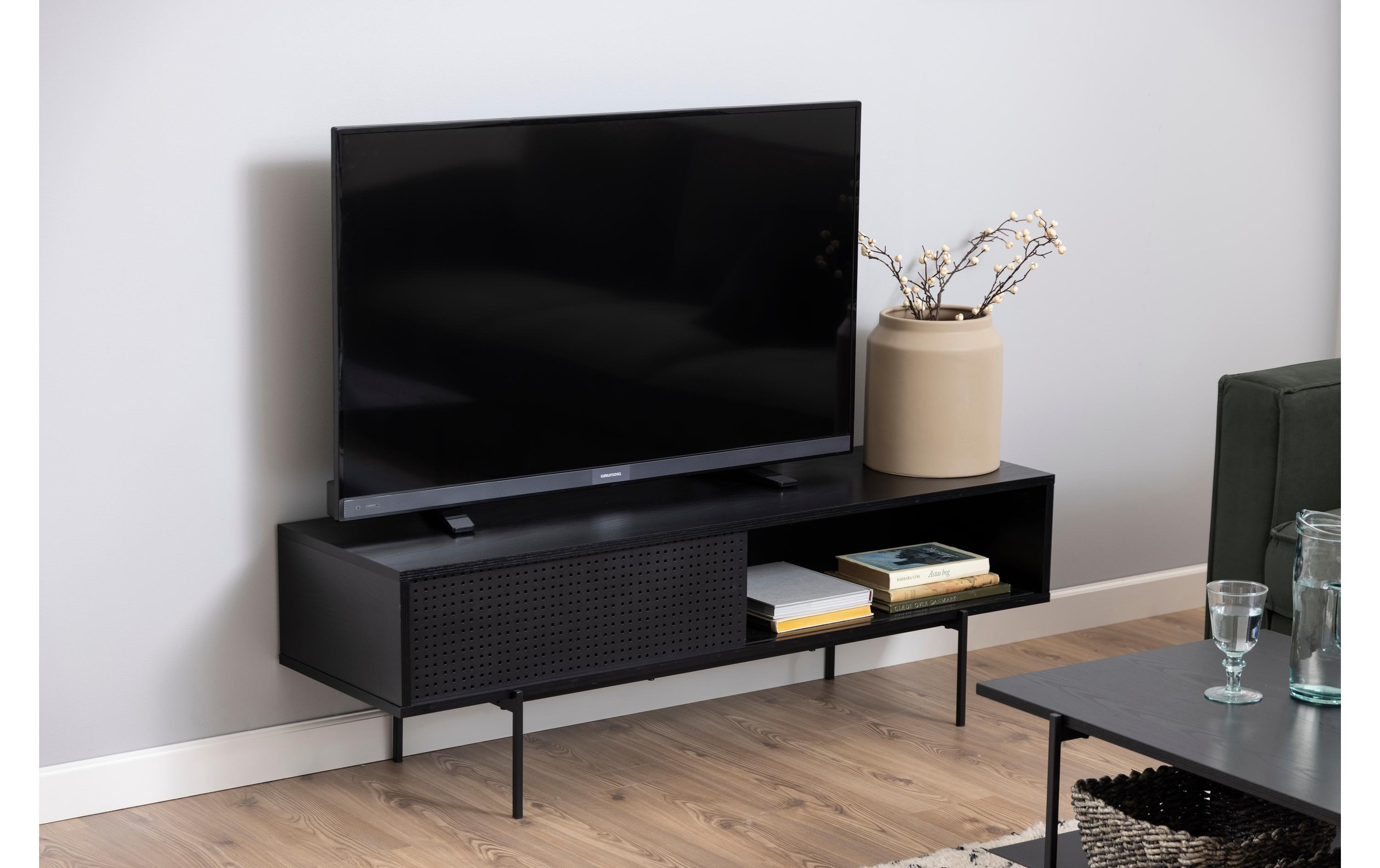 AC Design Konsolentisch »Angus 140 x 40 x 44.5 cm, Schwarz«