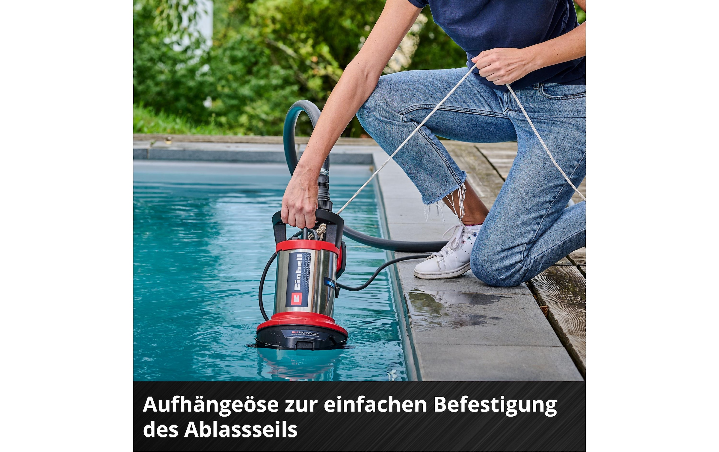 Einhell Schmutzwasserpumpe »Flutset GE-DP 7535 N LL ECO«