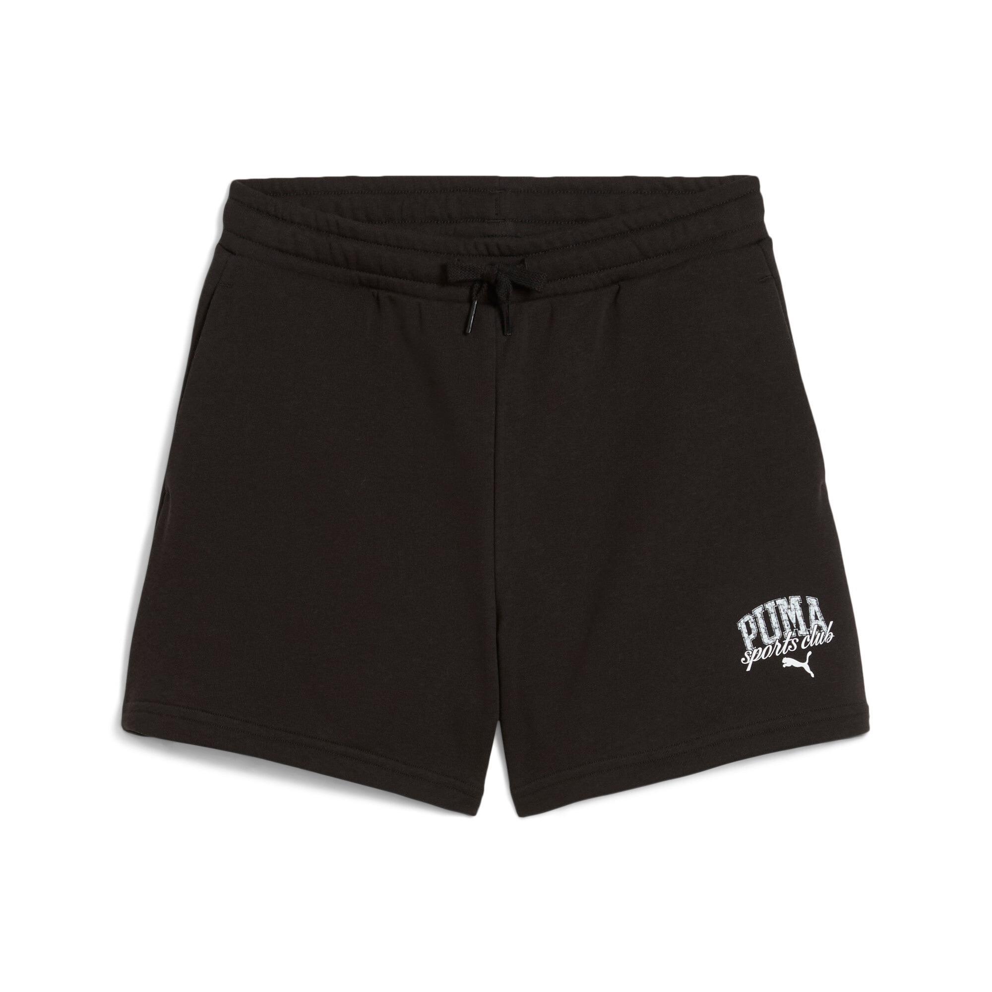 PUMA Trainingsshorts »CLASS HIGH WAIST SHORTS TR G« hochgeschnittenes Design, für sportliche Aktivitäten, mit Gummiprint