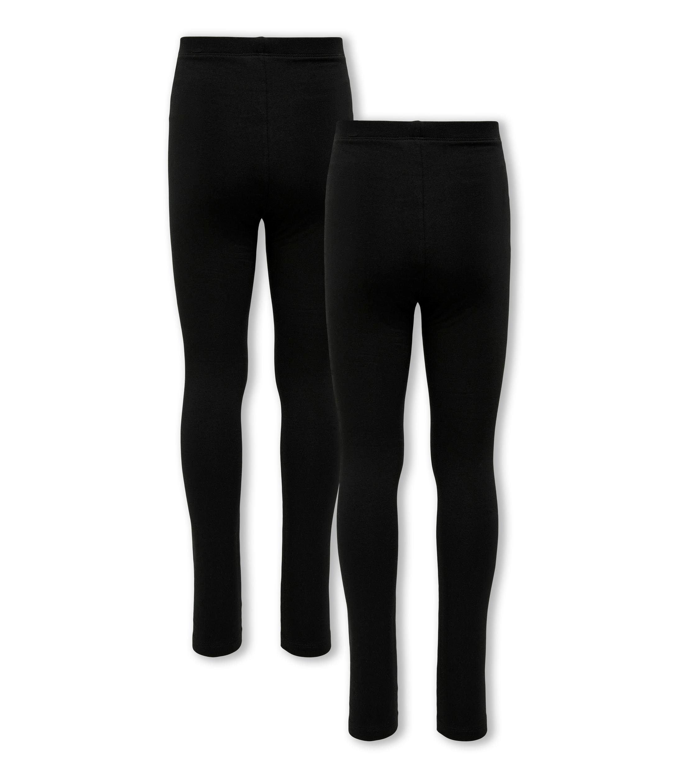 KIDS ONLY Leggings »KOGEMILI BRUSHED LEGGINGS 2-PACK SWT«, (Set, 2 tlg.)