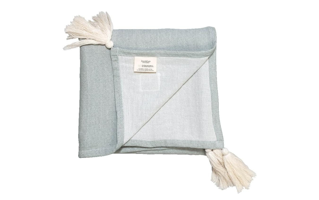 Tagesdecke »Jean & Len mit Quasten 2«