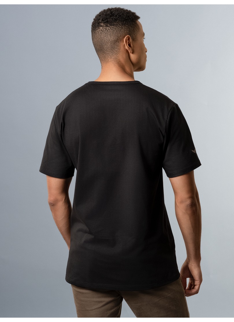 Trigema T-Shirt »TRIGEMA V-Shirt aus 100% Bio-Baumwolle (kbA)«, (1 tlg.)