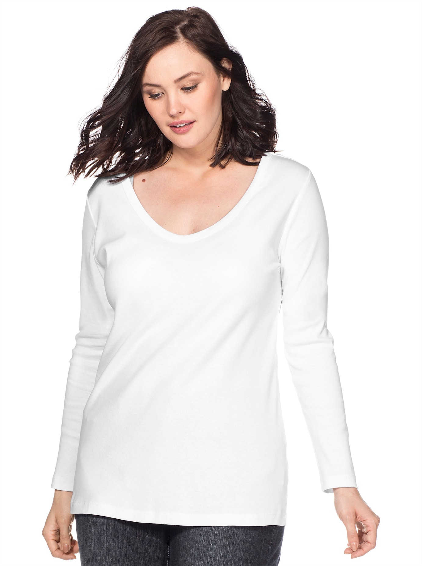 Sheego Langarmshirt »Langarmshirt« 1 Stk.