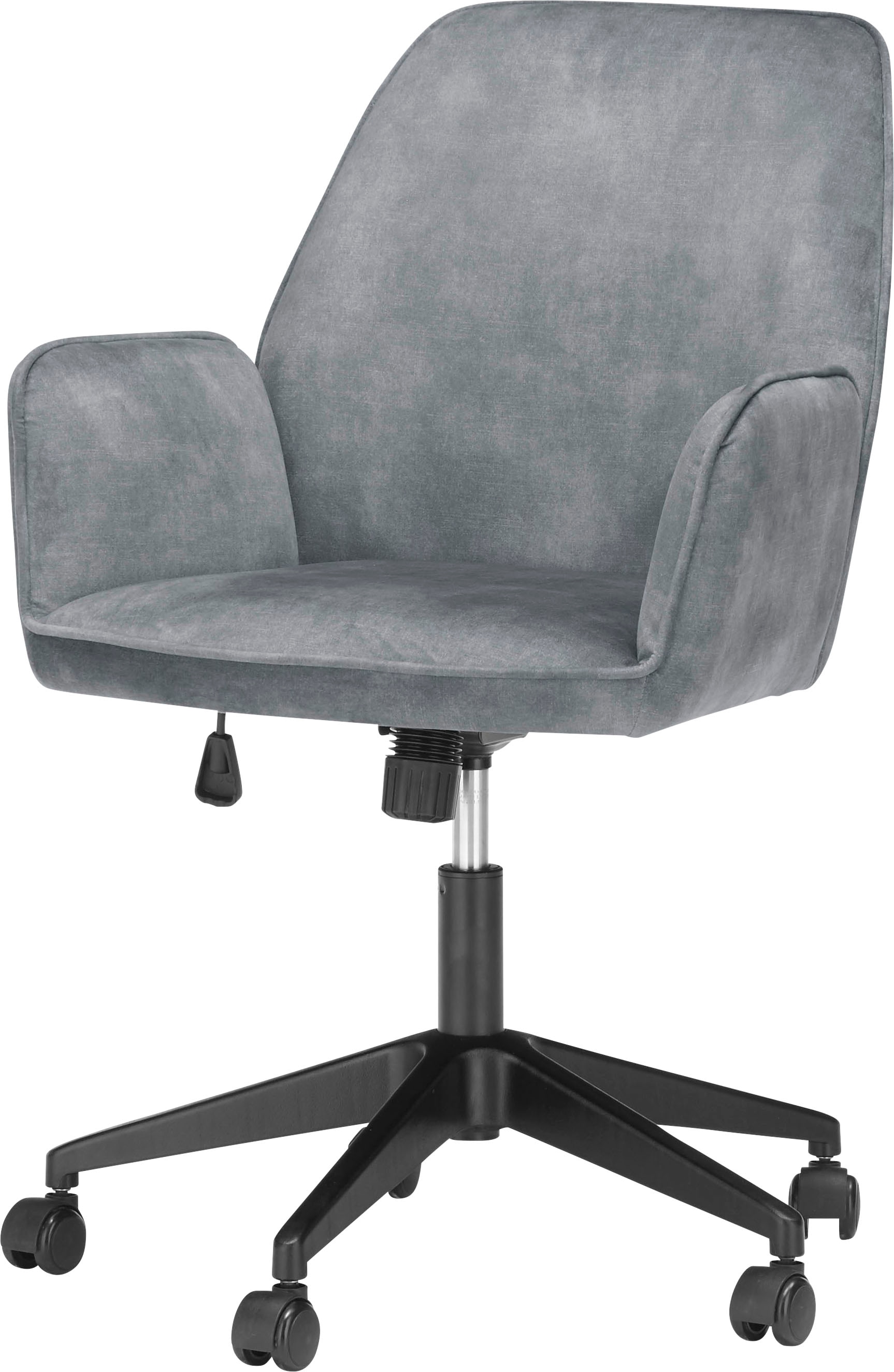 verstellbar online Bürostuhl stufenlos mit Komfortsitzhöhe furniture shoppen Stoffbezug, Velvet, »O-Ottawa«, MCA Jelmoli-Versand Schreibtischstuhl |