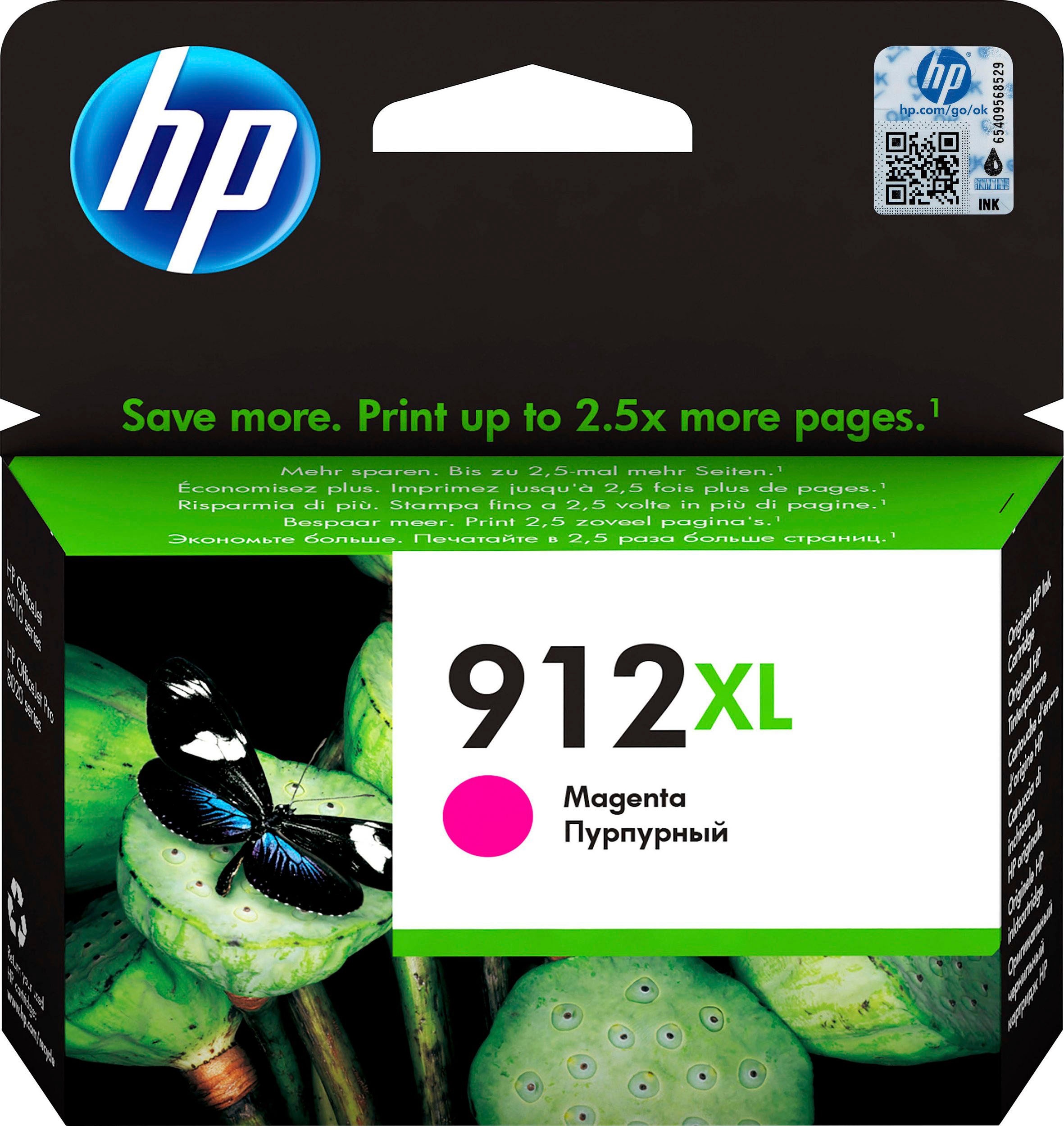 HP Tintenpatrone »912XL« original Druckerpatrone 912 magenta XL