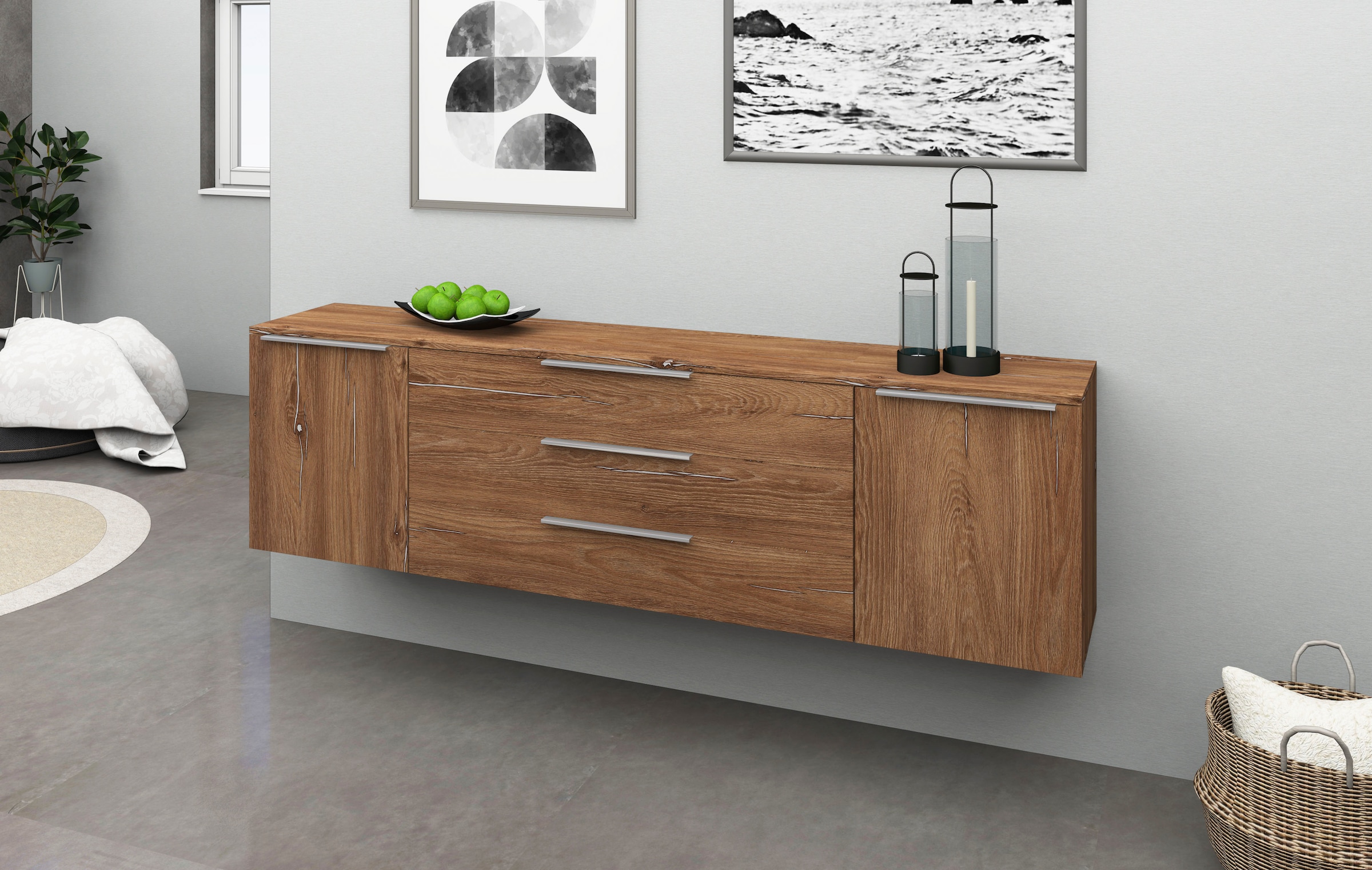borchardt Möbel Sideboard »Oliva«, Breite 166 oder 200 cm