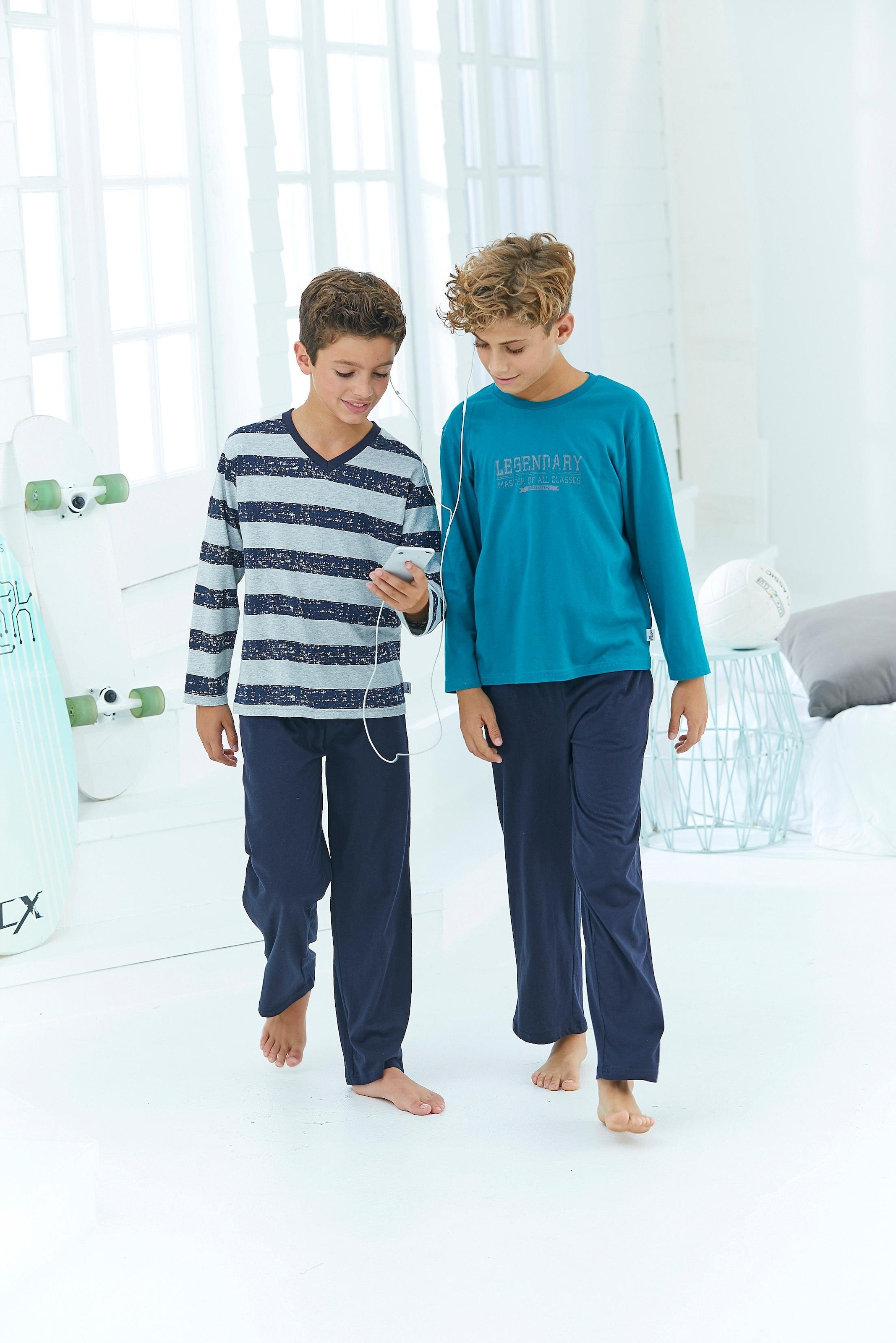 Pyjama, (4 langer 2 Jelmoli-Versand tlg., in jogger® | le Stück), online bestellen Form ✵