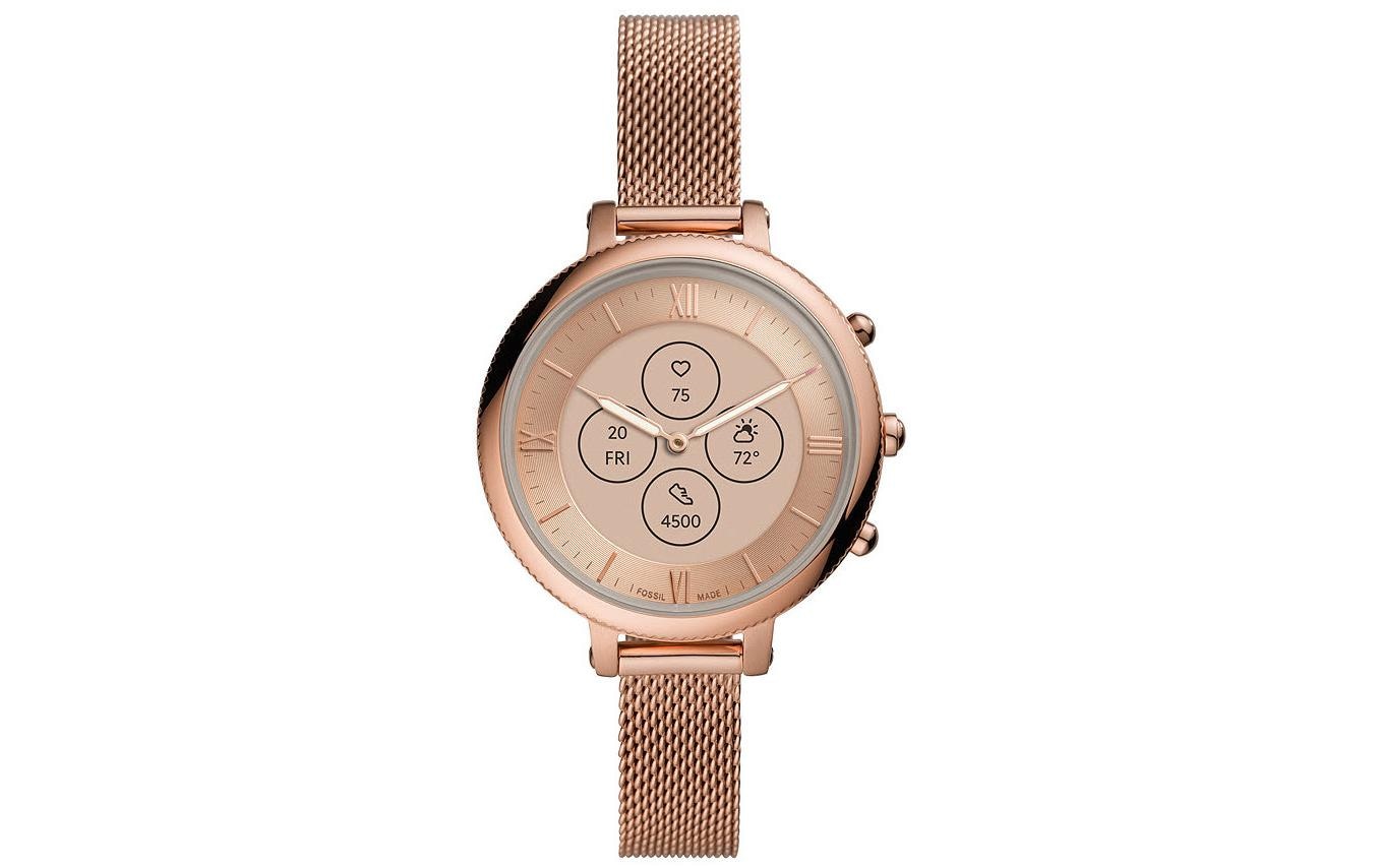 Fossil Smartwatch »Monroe Hybrid HR FRW7059 Ø 38 mm«, Android Wear,)
