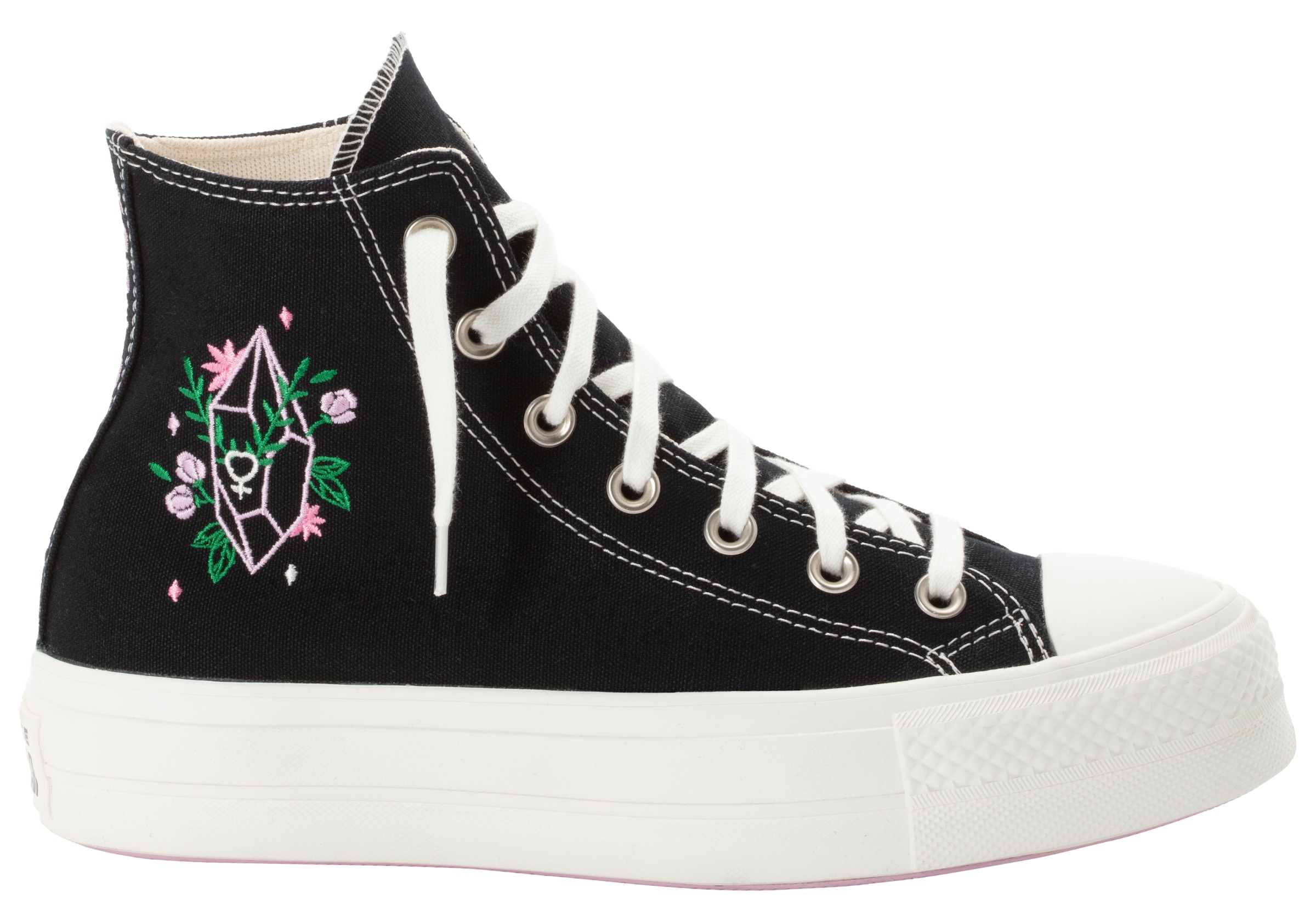 Converse Sneaker »CHUCK TAYLOR ALL STAR LIFT PLATFORM EMBROIDERED CRYSTALS«