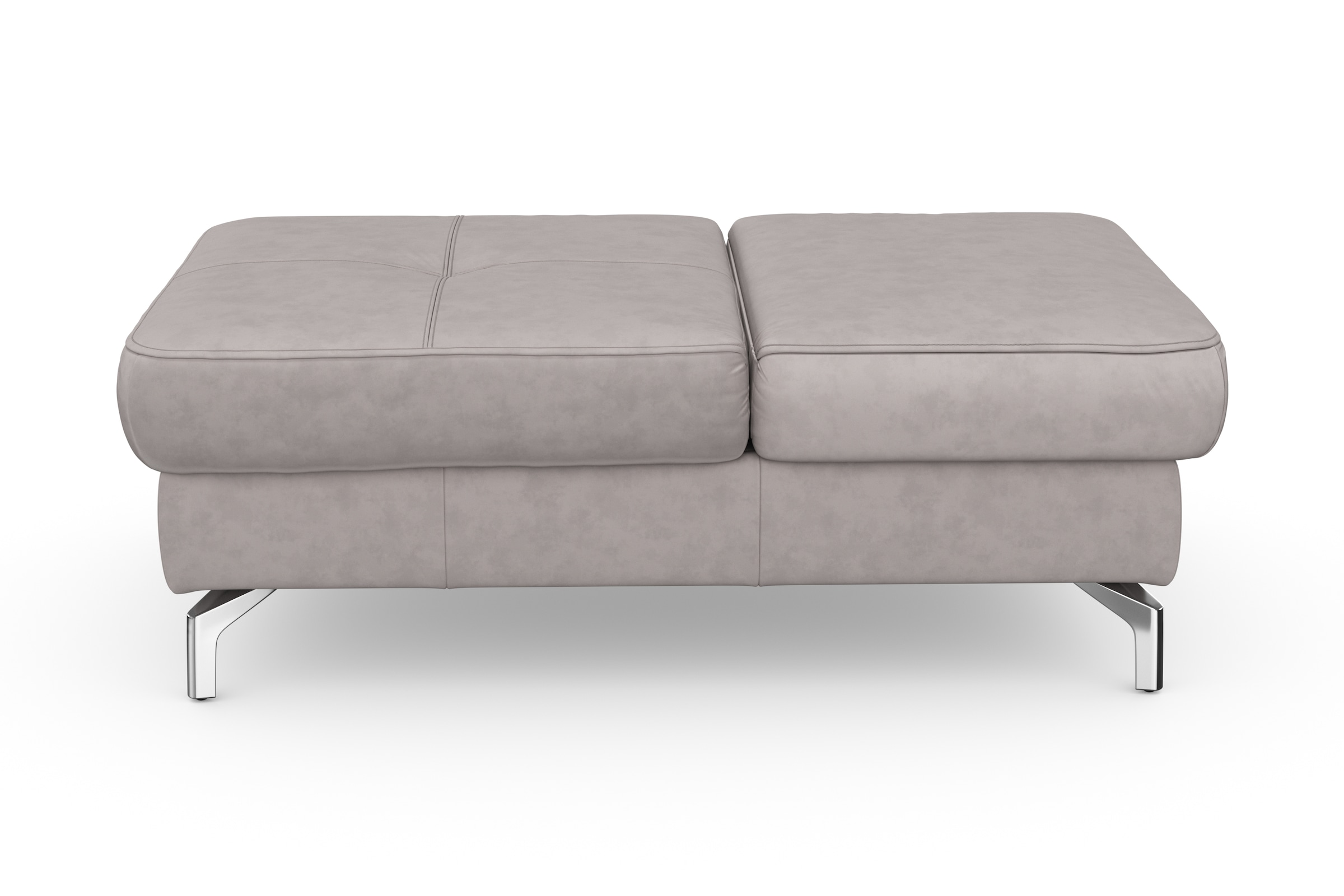 sit&more Hocker »Bendigo«, mit Klappfunktion, Bodenfreiheit 12 cm, wahlweise in 2 Fussfarben