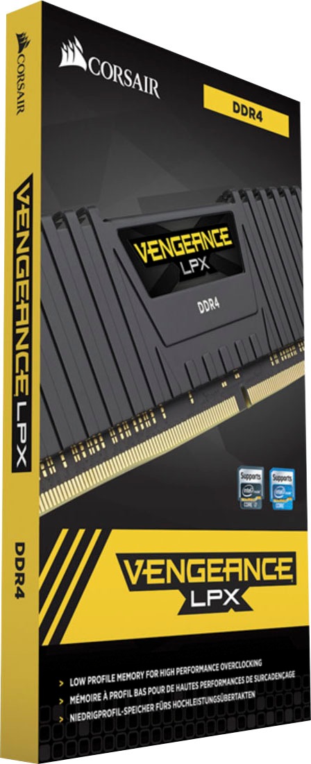 Corsair PC-Arbeitsspeicher »VENGEANCE® LPX 16 GB (2 x 8 GB) DDR4 DRAM 2400 MHz C16«