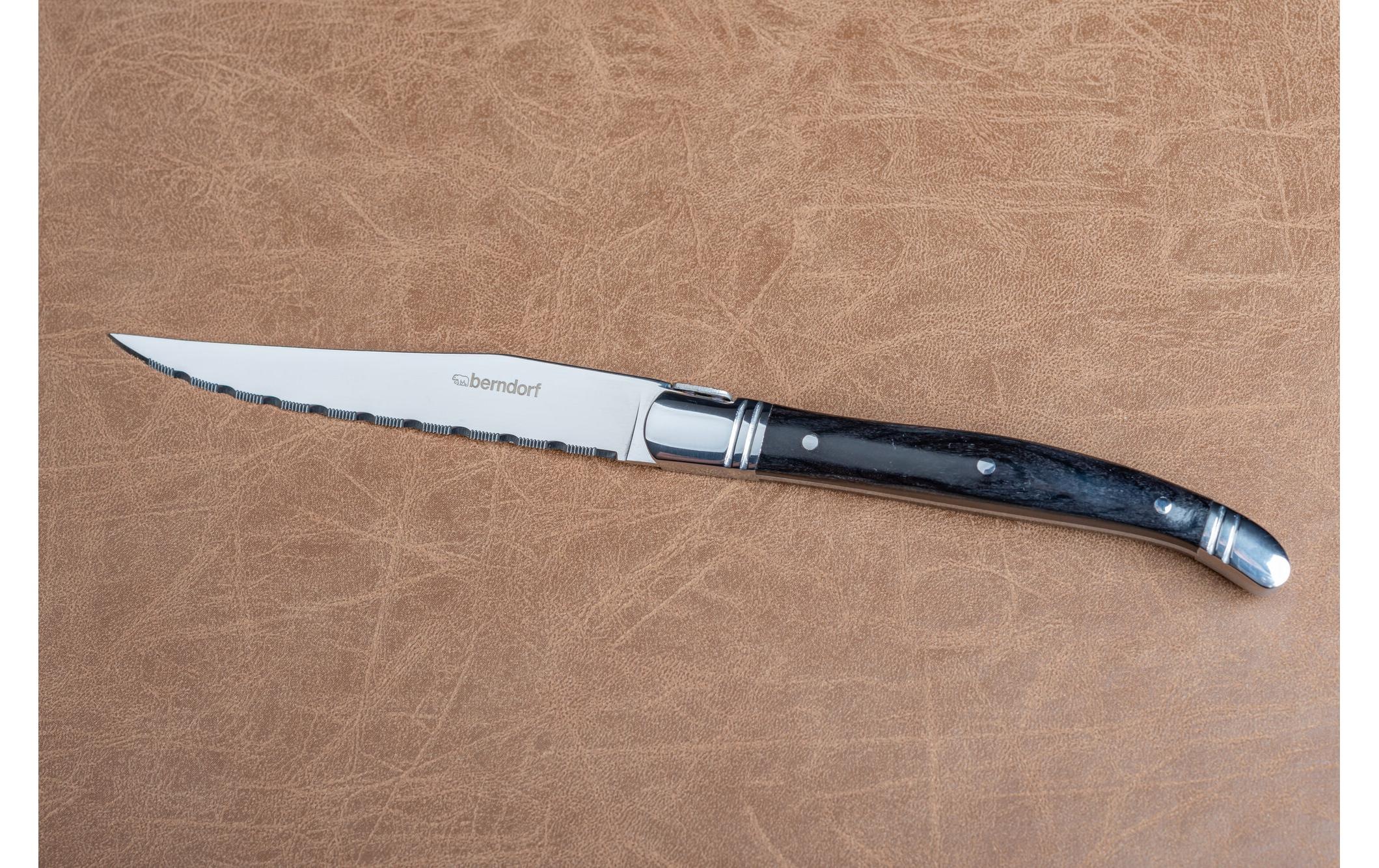 Steakmesser "Berndorf Pakka 6 Stück"