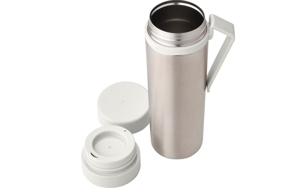 Brabantia Thermoflasche »Make & Take 500 ml, Hellgrau/Silberfarben«