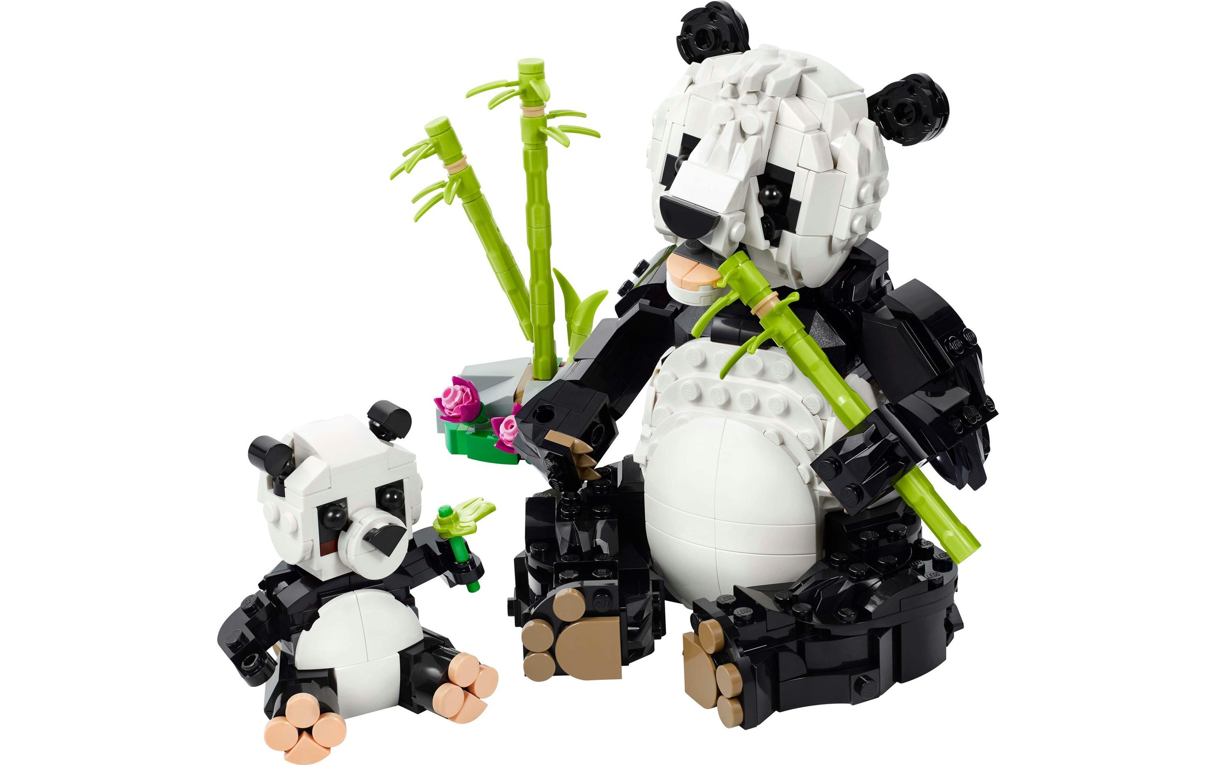 LEGO® Spielbausteine »Creator Wilde Tiere: Pandafamilie 31165«, (626 St.)