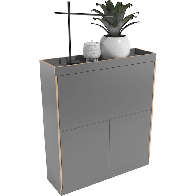 Müller SMALL LIVING Sekretär »FLAI Home-Office kompakt«, drei Rückwände:  Melamin, magnetisch oder mit 6mm dickem Bulletin Board online shoppen |  Jelmoli-Versand