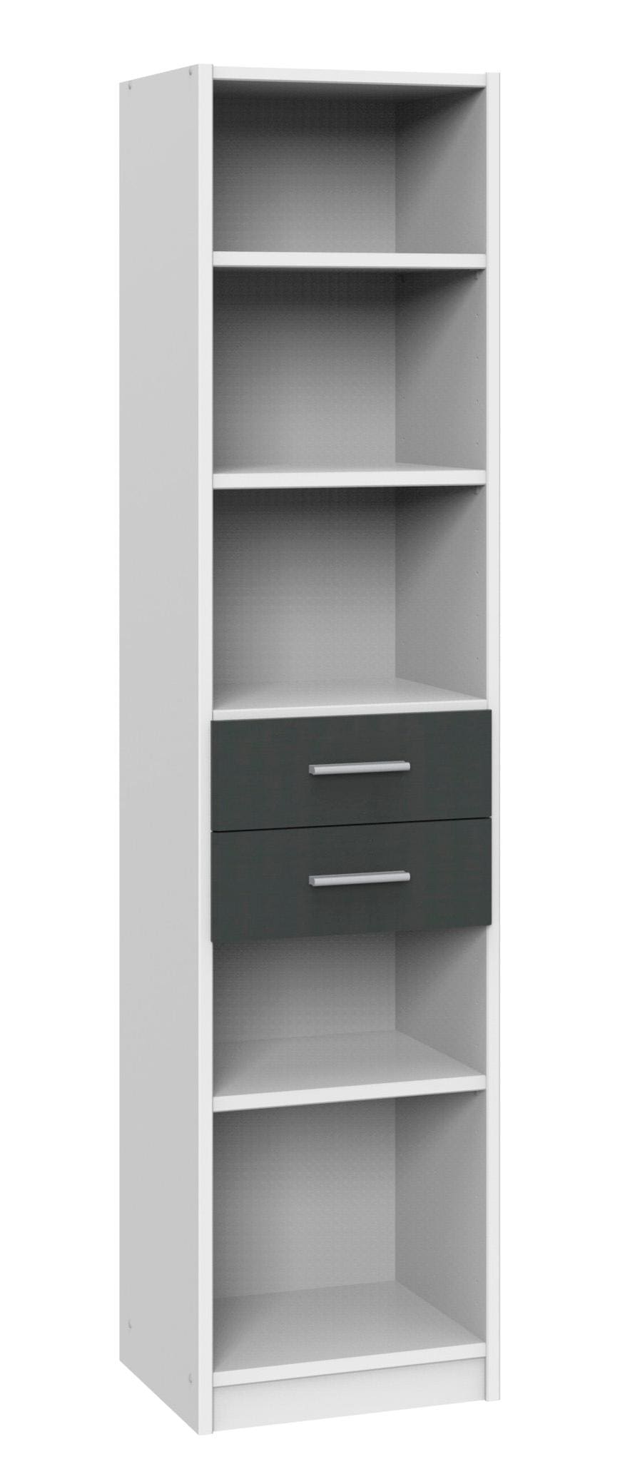 Wimex Regal "Joker" hohes Bücherregal mit 2 Schubladen