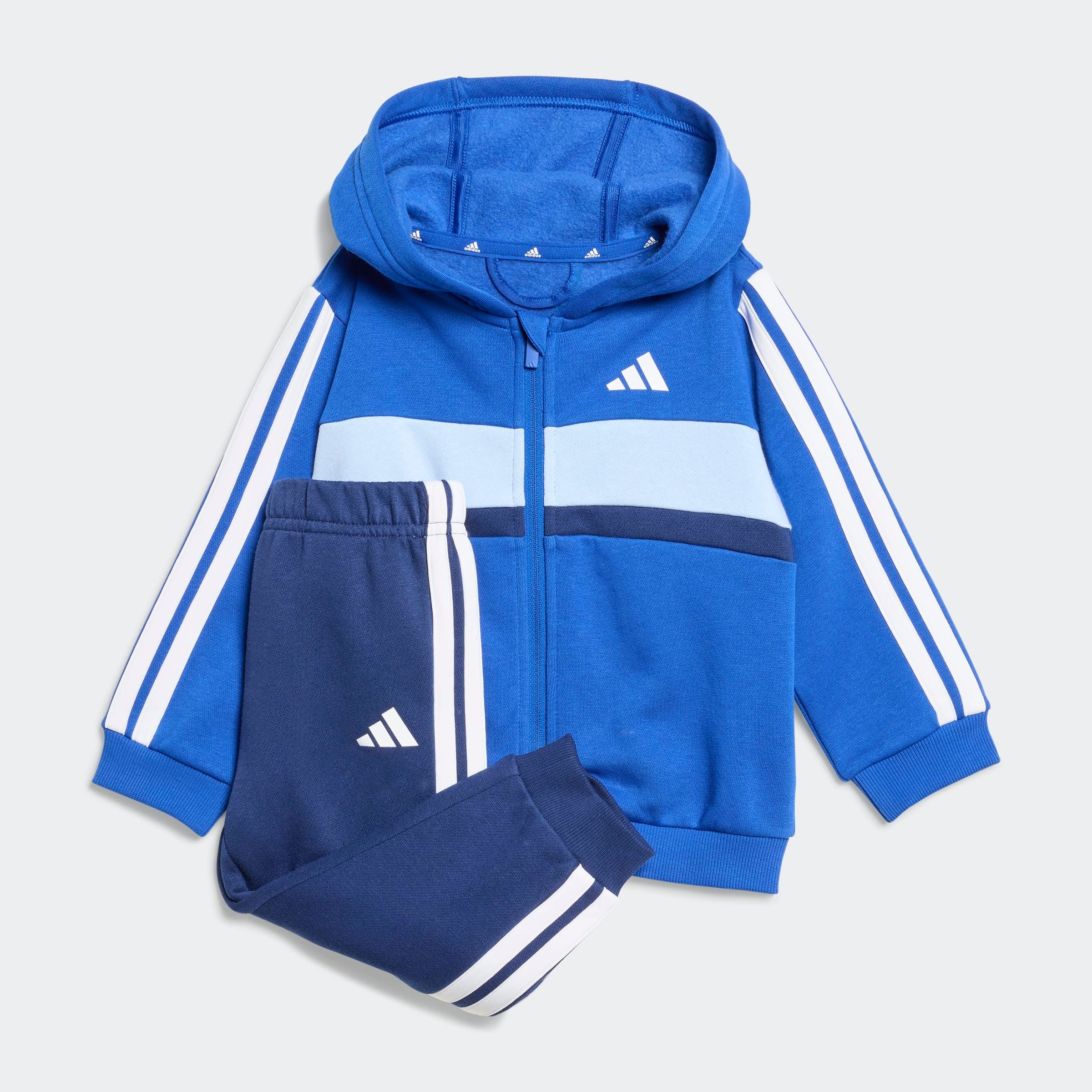adidas Sportswear Trainingsanzug »I 3S TIB FL SET« 2 Stk. für Babys und Kleinkinder, zweiteiliges Set