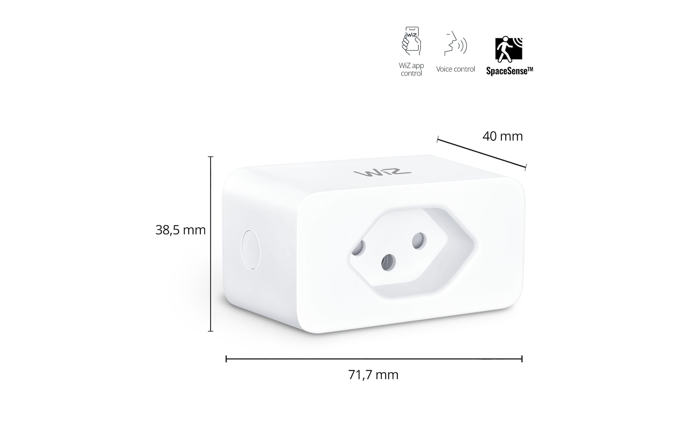 WiZ Steckdose »Matter / WLAN«, (1 St.)