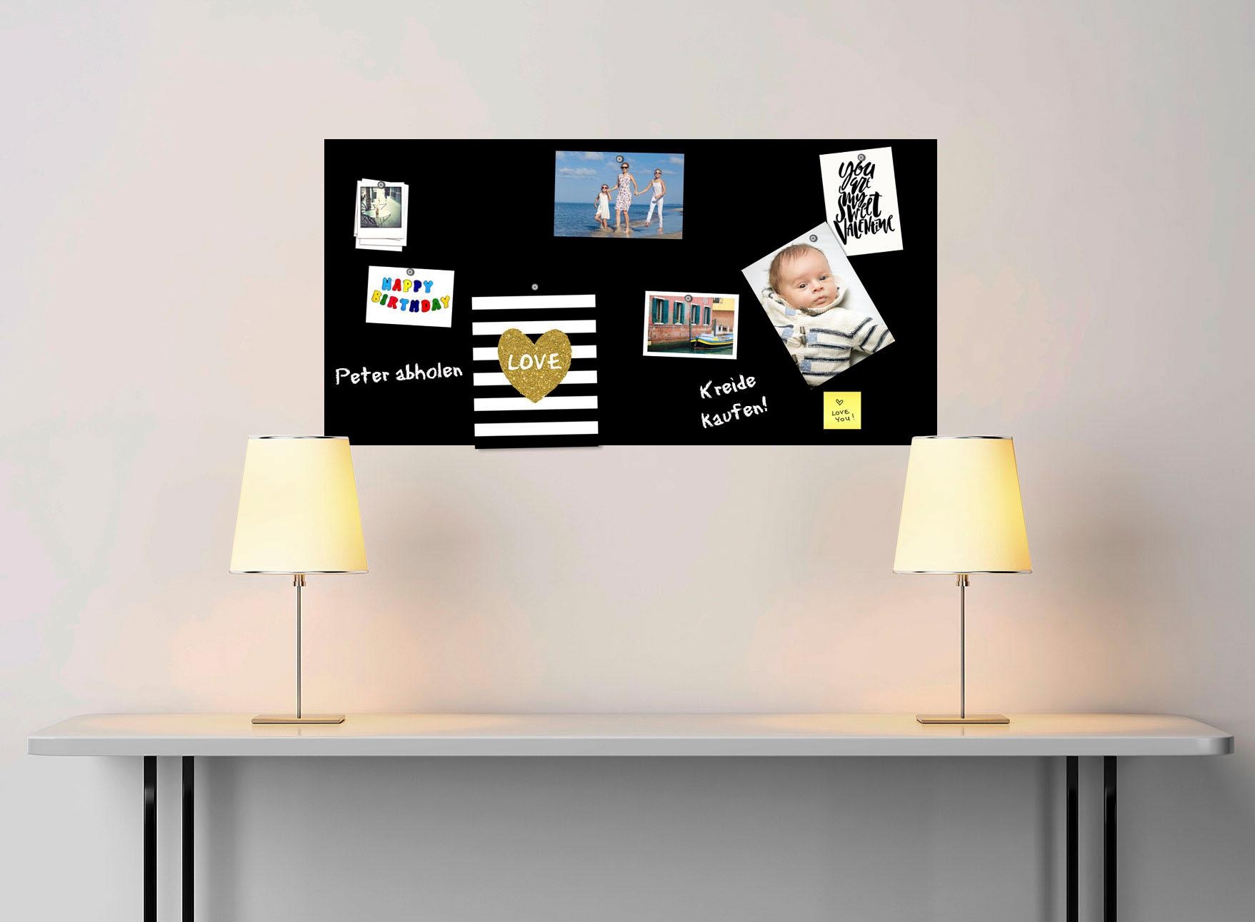 queence Tafelfolie »Memoboard«, magnetische Tafelfolie, Tafel, selbstklebend