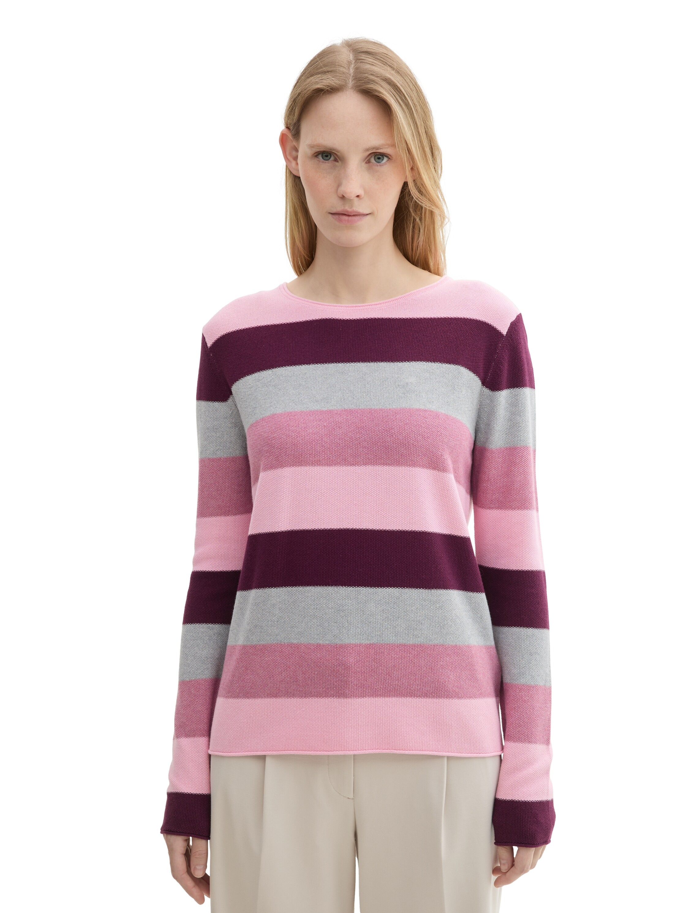 TOM TAILOR Strickpullover »Otto«, mit Viskose