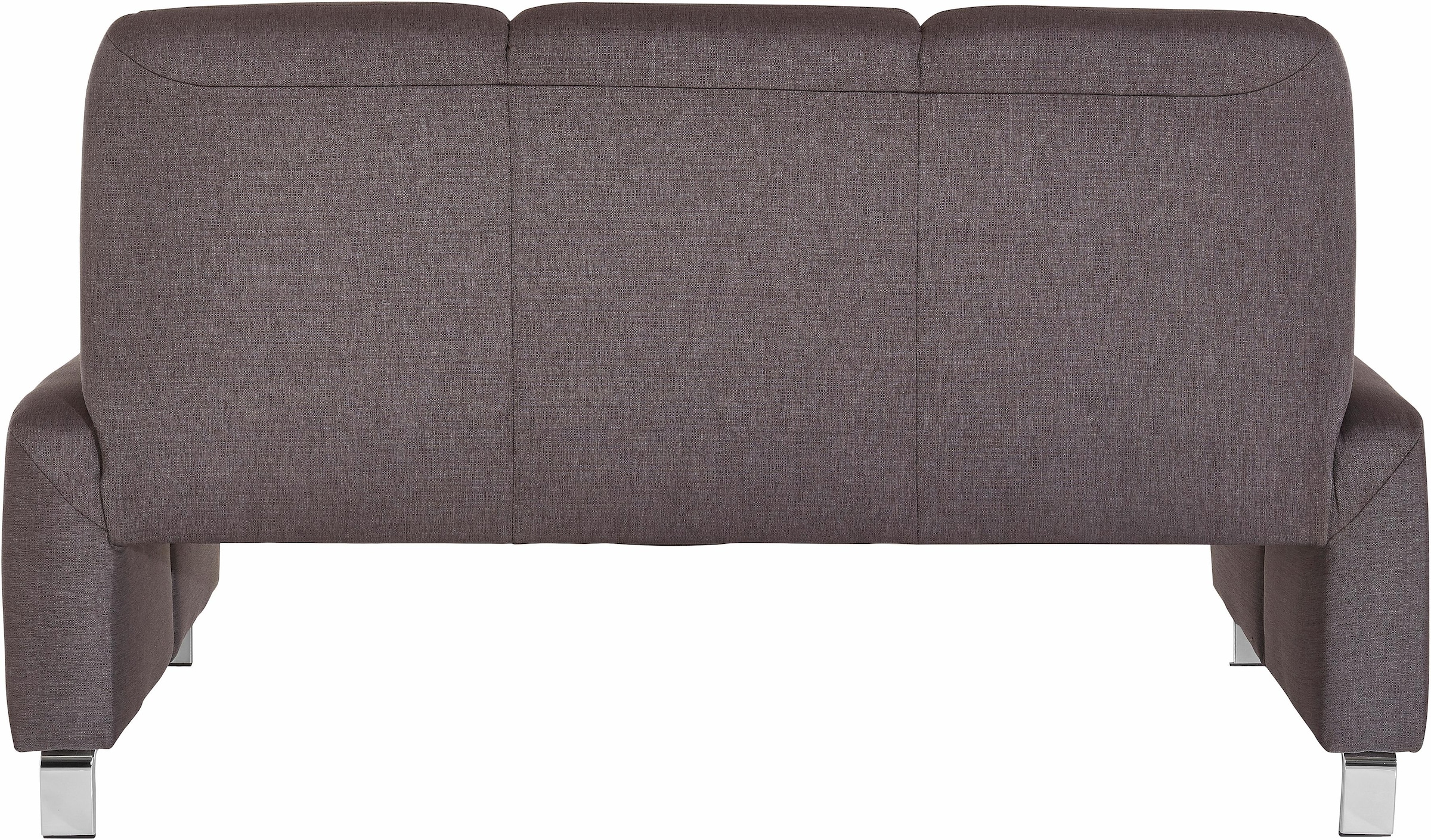 exxpo - sofa fashion Polsterbank »Intenso, Sitzbank, Breite 162 cm, wahlweise in Leder oder Textil«, hohe Bodenfreiheit, frei im Raum stellbar, hoher Sitzkomfort