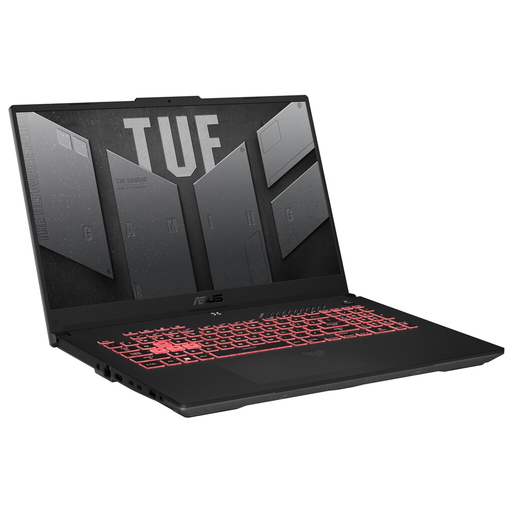 Asus Notebook »TUF Gaming A17 (FA707«, 43,76 cm, / 17,3 Zoll, AMD, Ryzen 7, GeForce RTX 3050, 512 GB SSD