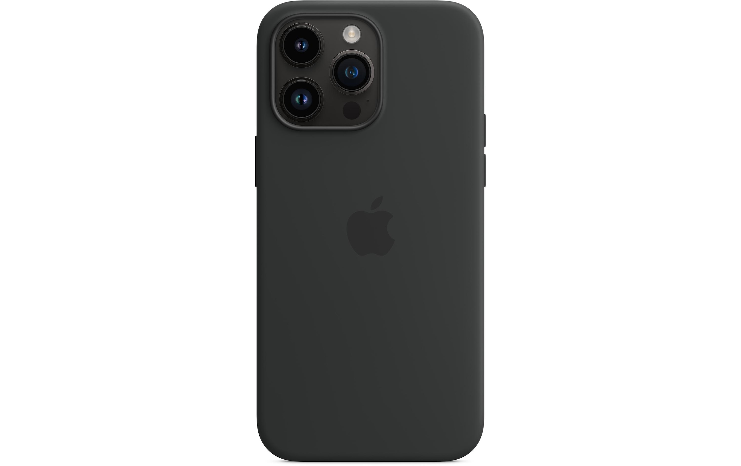 Apple Smartphone Silikon Case mit MagSafe, iPhone 14 Pro Max, Mitternacht