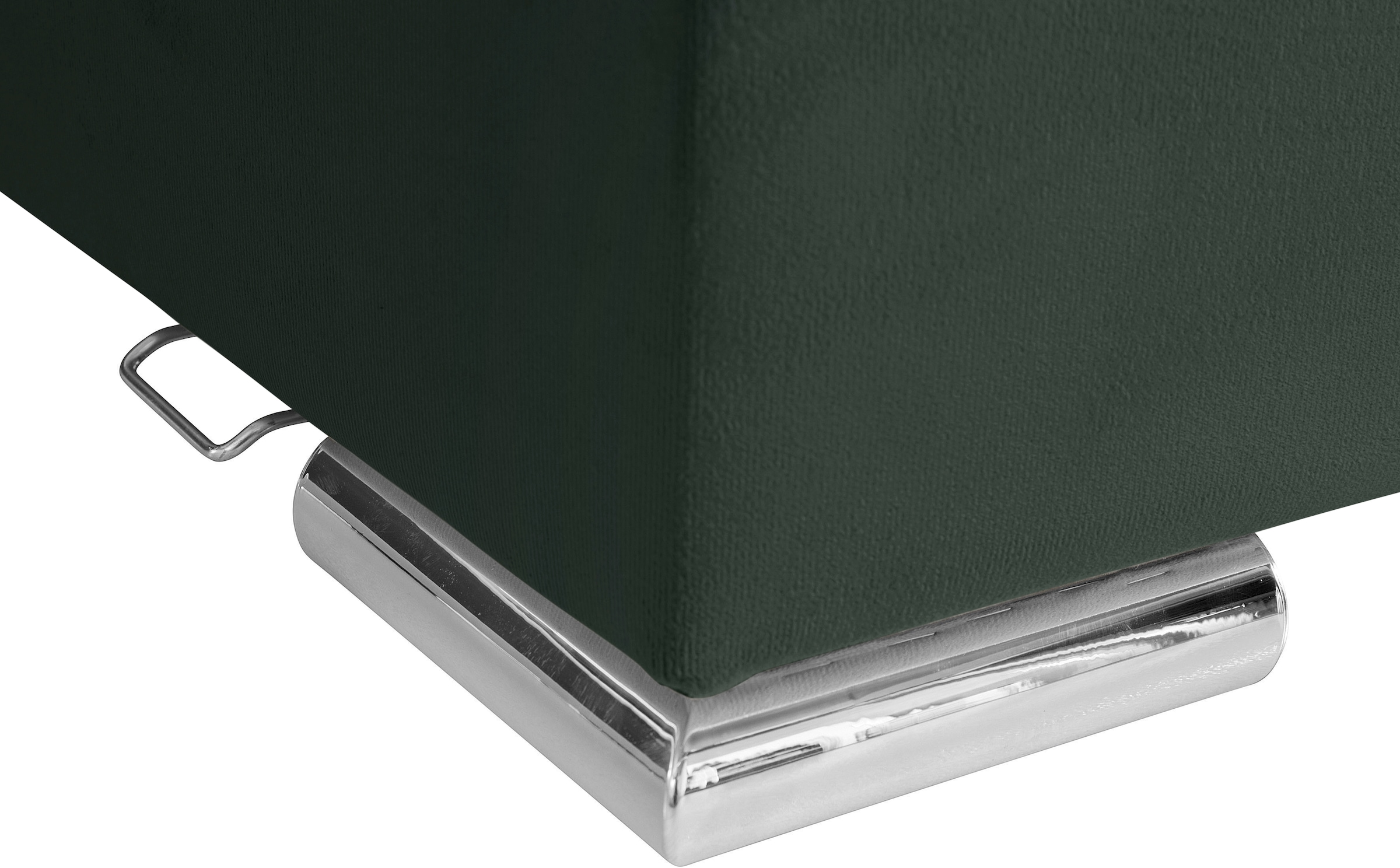 INOSIGN Ecksofa »Boxspringbett Night & Day L-Form mit Dauer-Schlaffunktion mit Armlehne«, mit Boxspring-Bettfunktion 180x200 cm und Bettkasten, Dauerschläfer!