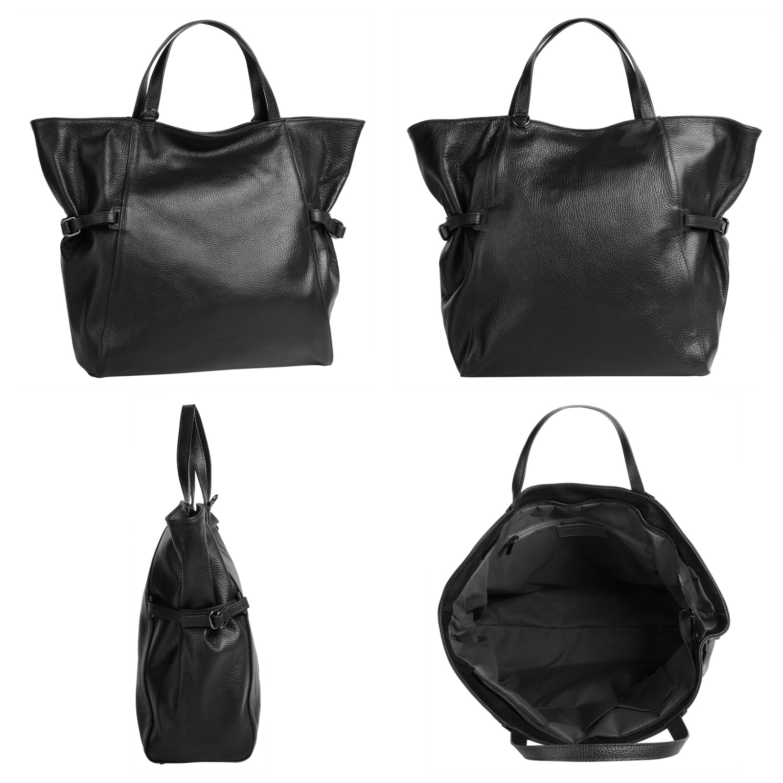 Samantha Look Shopper, echt Leder, Made in Italy
