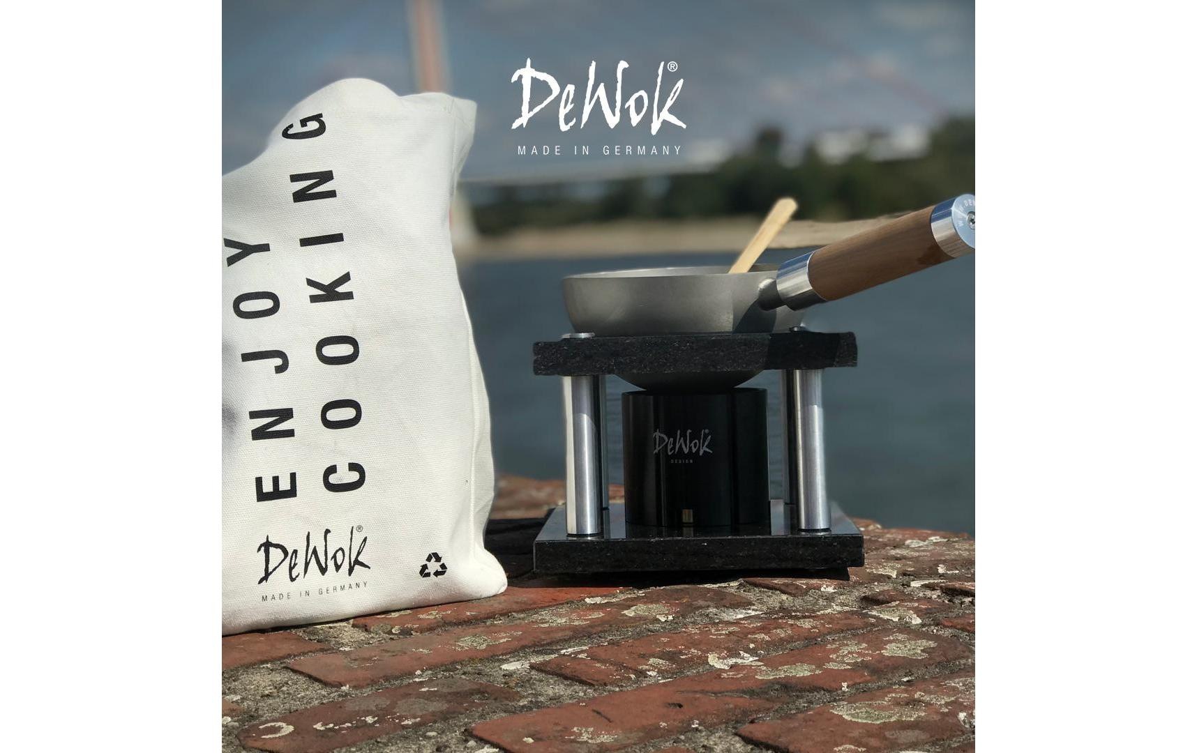 Wok »DeWok Wok Single-Set Black Edition«, Aluminiumguss