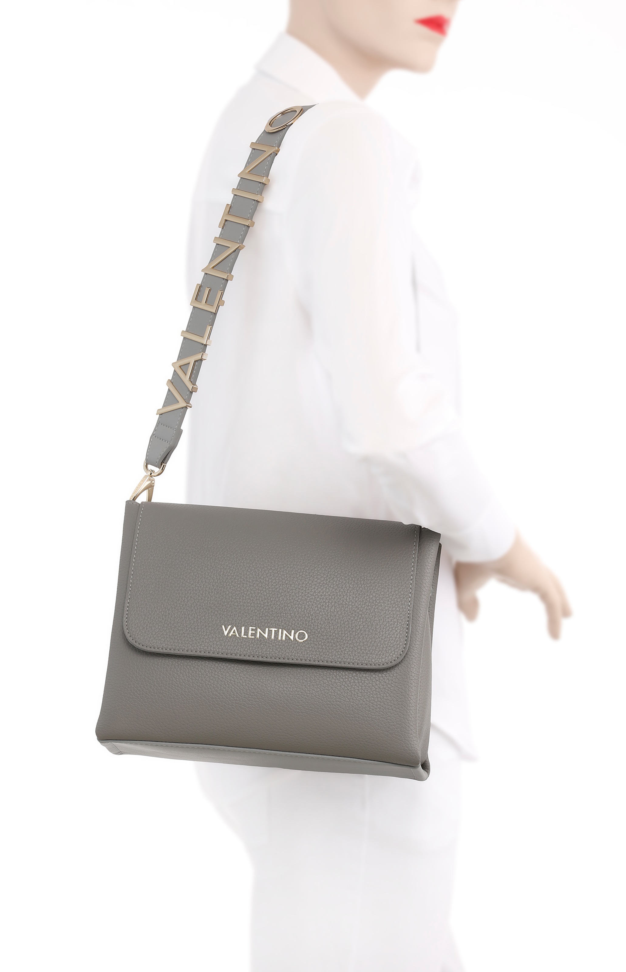 Valentino Handtasche Alexia VBS5A803 Grau