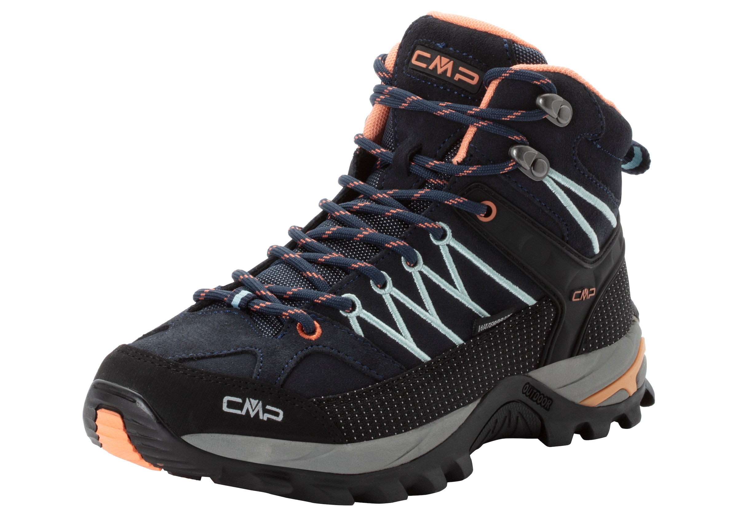 Cmp B.blau, Giada, Peach Wanderschuh "Rigel Mid Wmn Wp Trekking Shoes" Wasserdicht