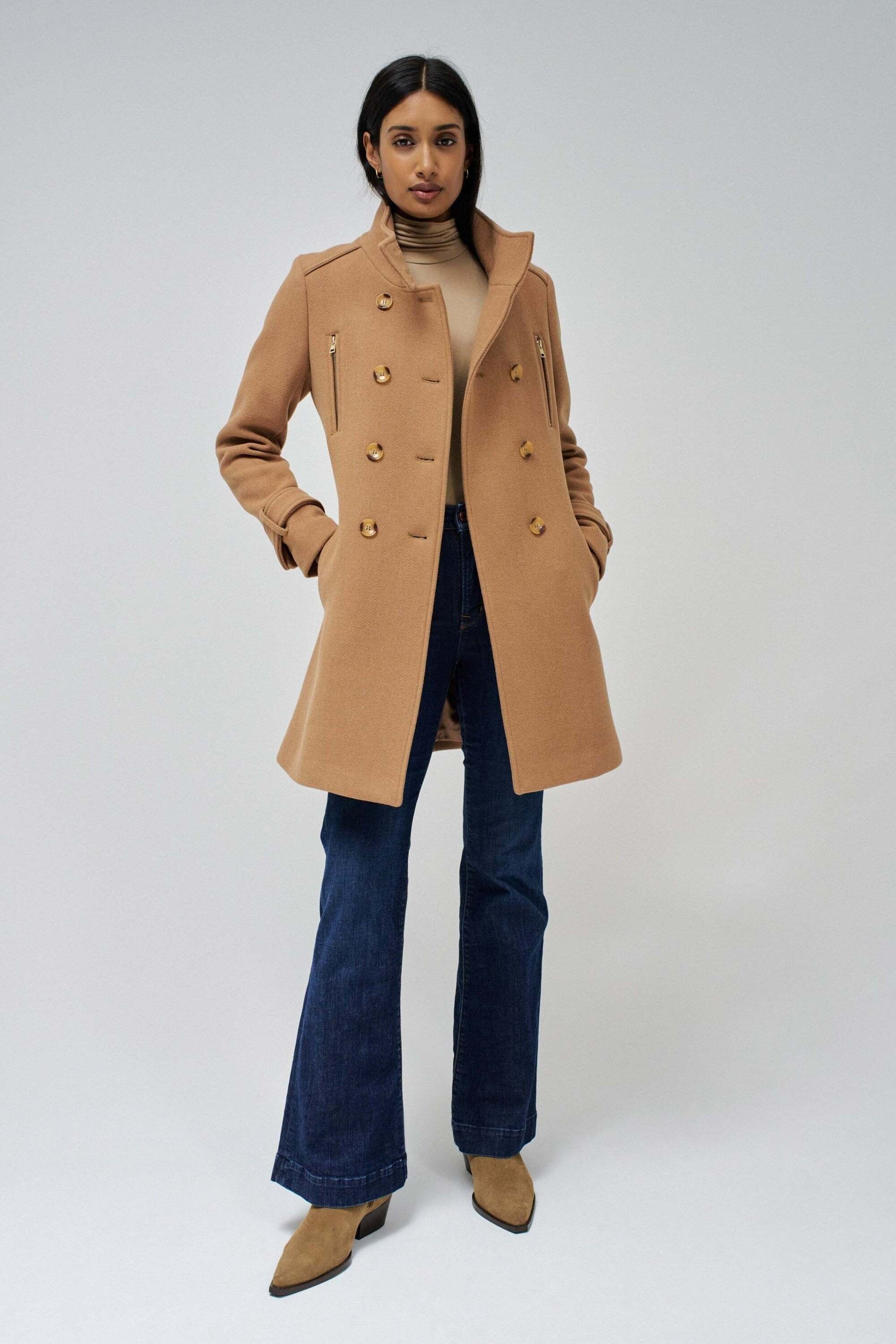 Salsa Kurzjacke »Salsa Jeans Jacken Grace Long Woollen Coat«