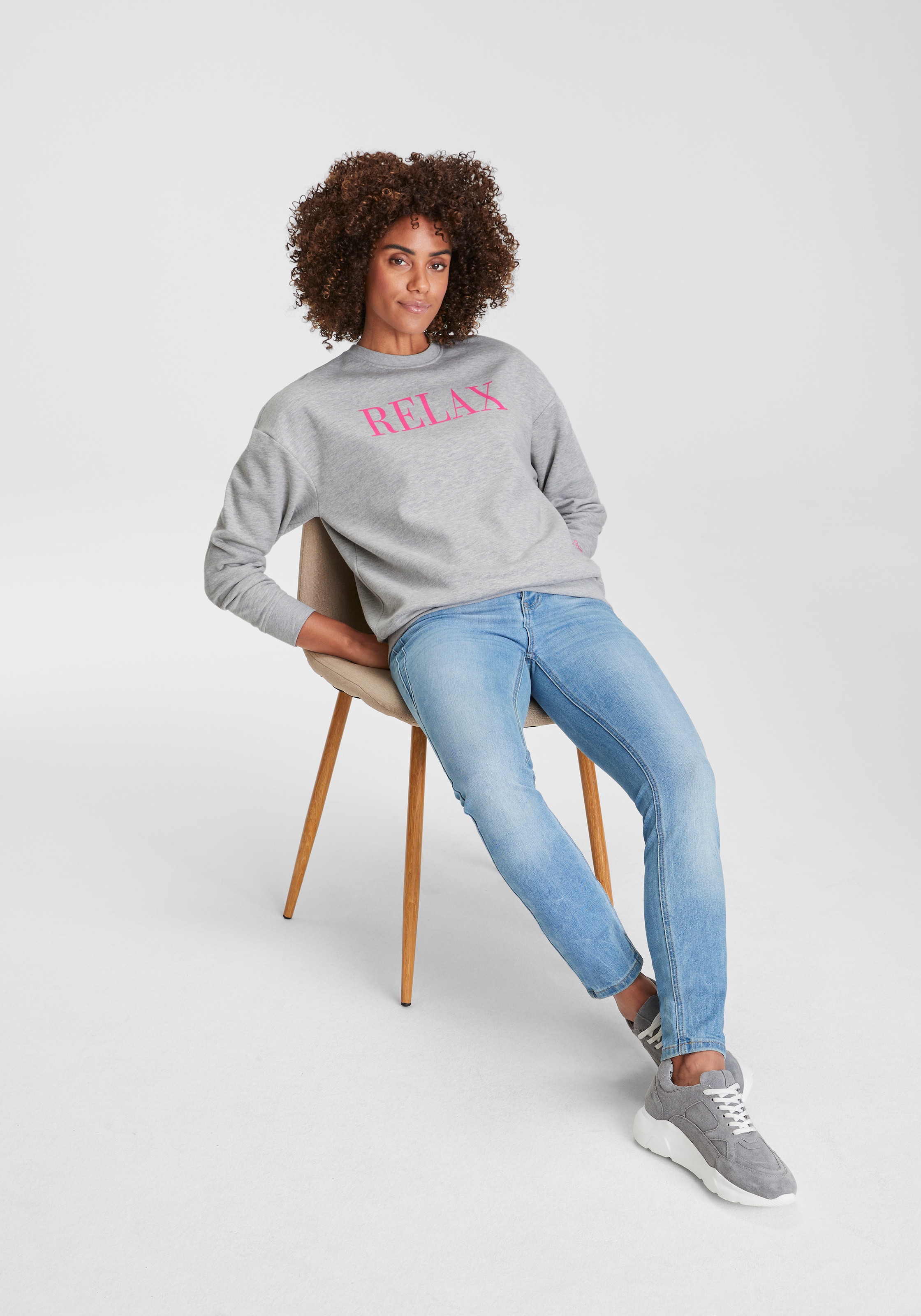 H.I.S Sweatshirt, mit Brustprint