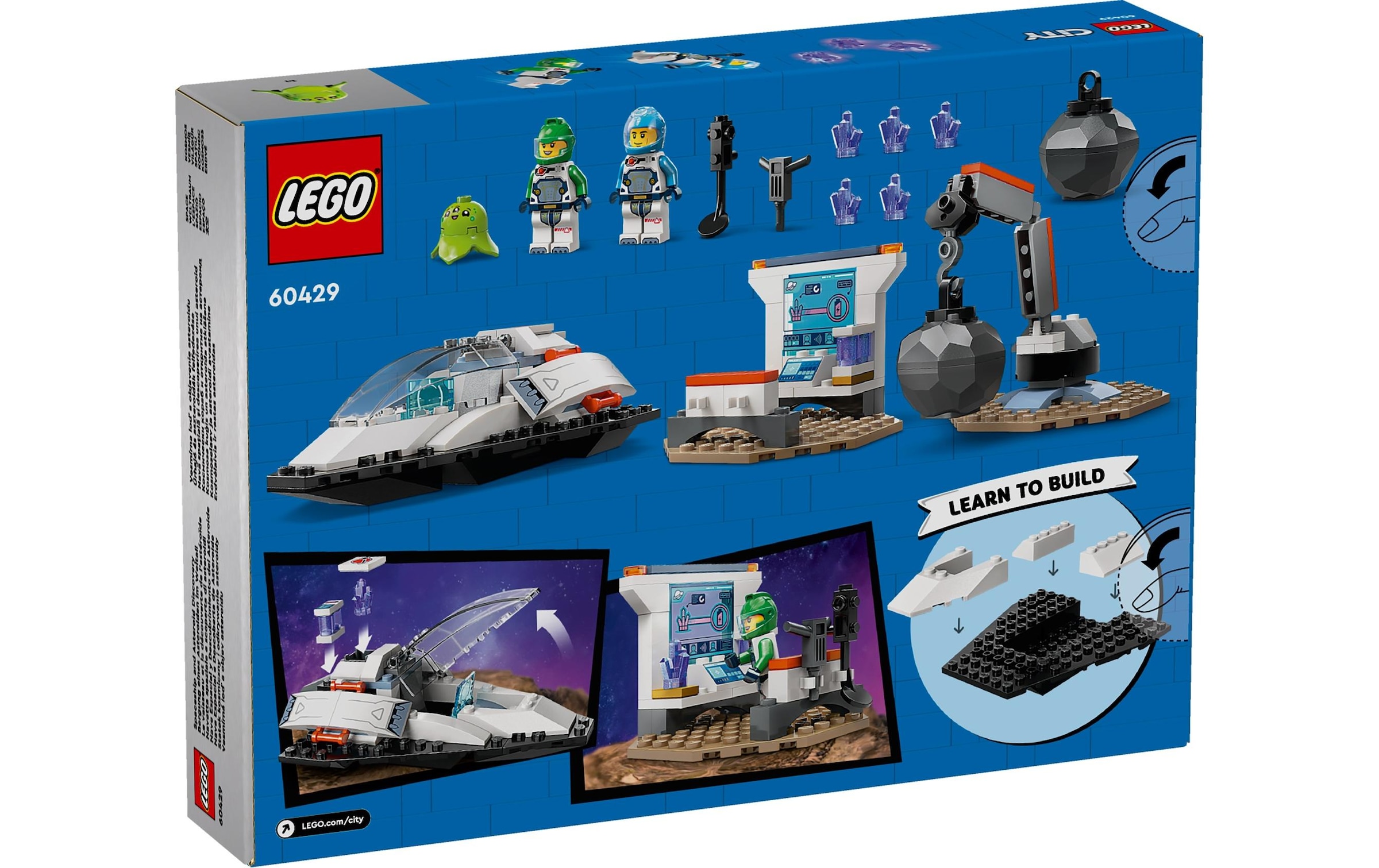 LEGO® Spielbausteine »Bergung eines Asteroiden im Weltall 60429«, (126 St.)