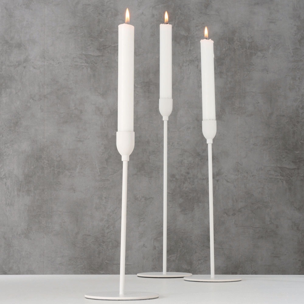 BOLTZE Kerzenhalter »Malte, Weihnachtsdeko«, (Set, | kaufen 3 unterschiedlichen Jelmoli-Versand St.), in aus Eisen, online Höhen