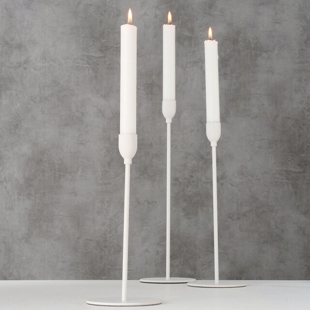 BOLTZE Kerzenhalter »Malte, Weihnachtsdeko«, (Set, 3 St.), aus Eisen, in  unterschiedlichen Höhen online kaufen | Jelmoli-Versand
