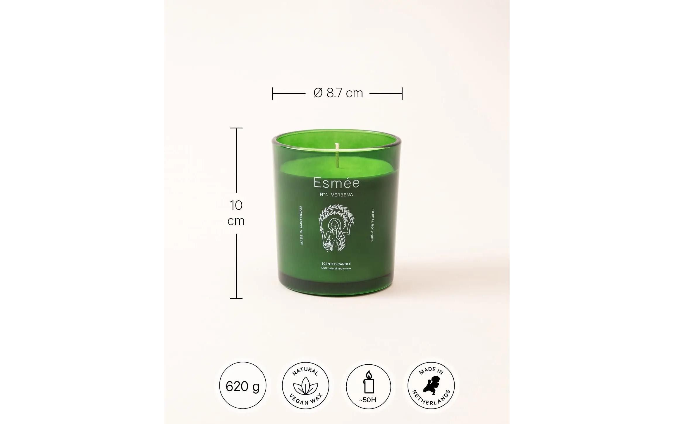 Esmée Duftkerze »N°4 Verbena 280 g«