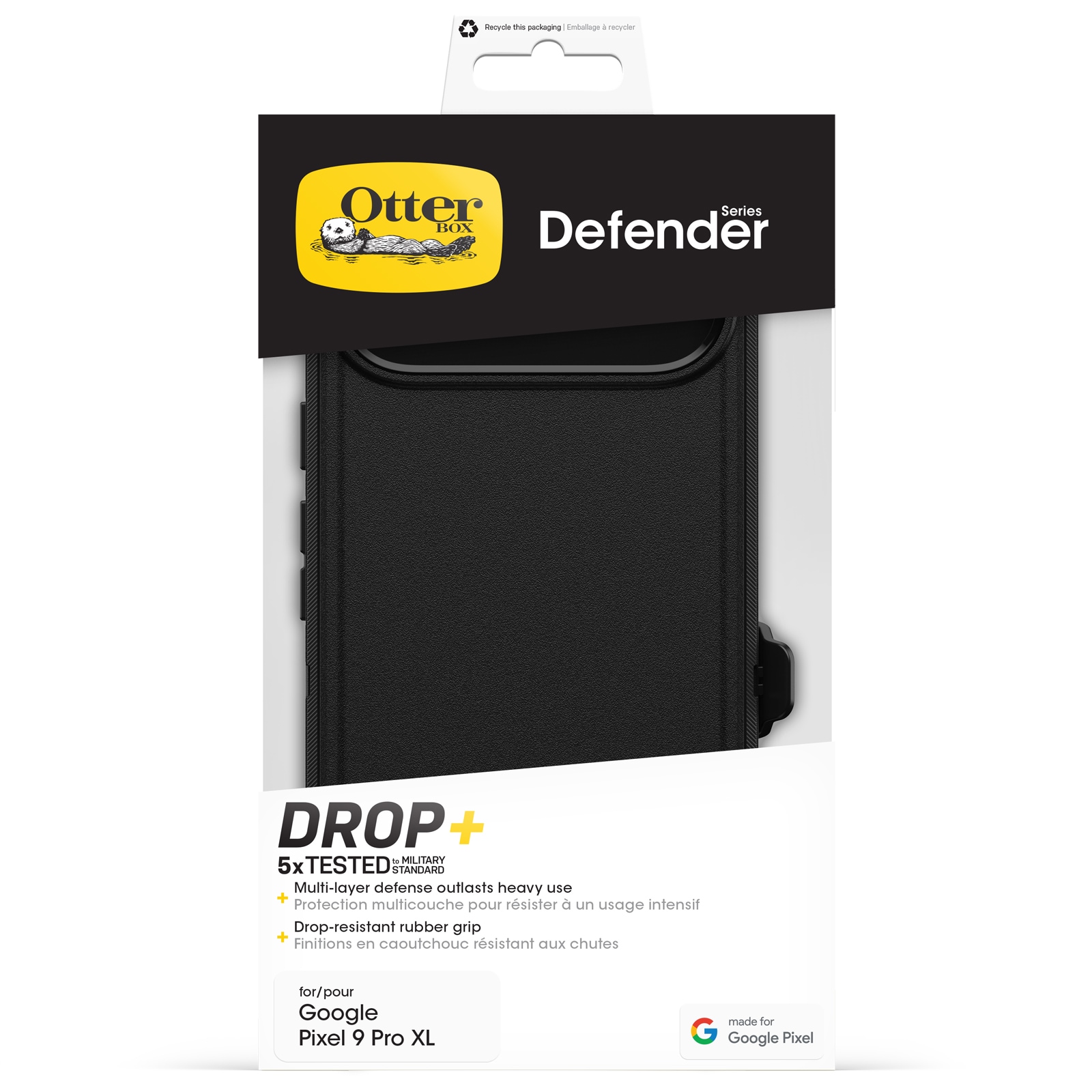 Otterbox Handyhülle »Defender für Google Pixel 9 Pro XL«, Backcover, Schutzhülle, Handyschutzhülle, Case, Schutzcase, stossfest