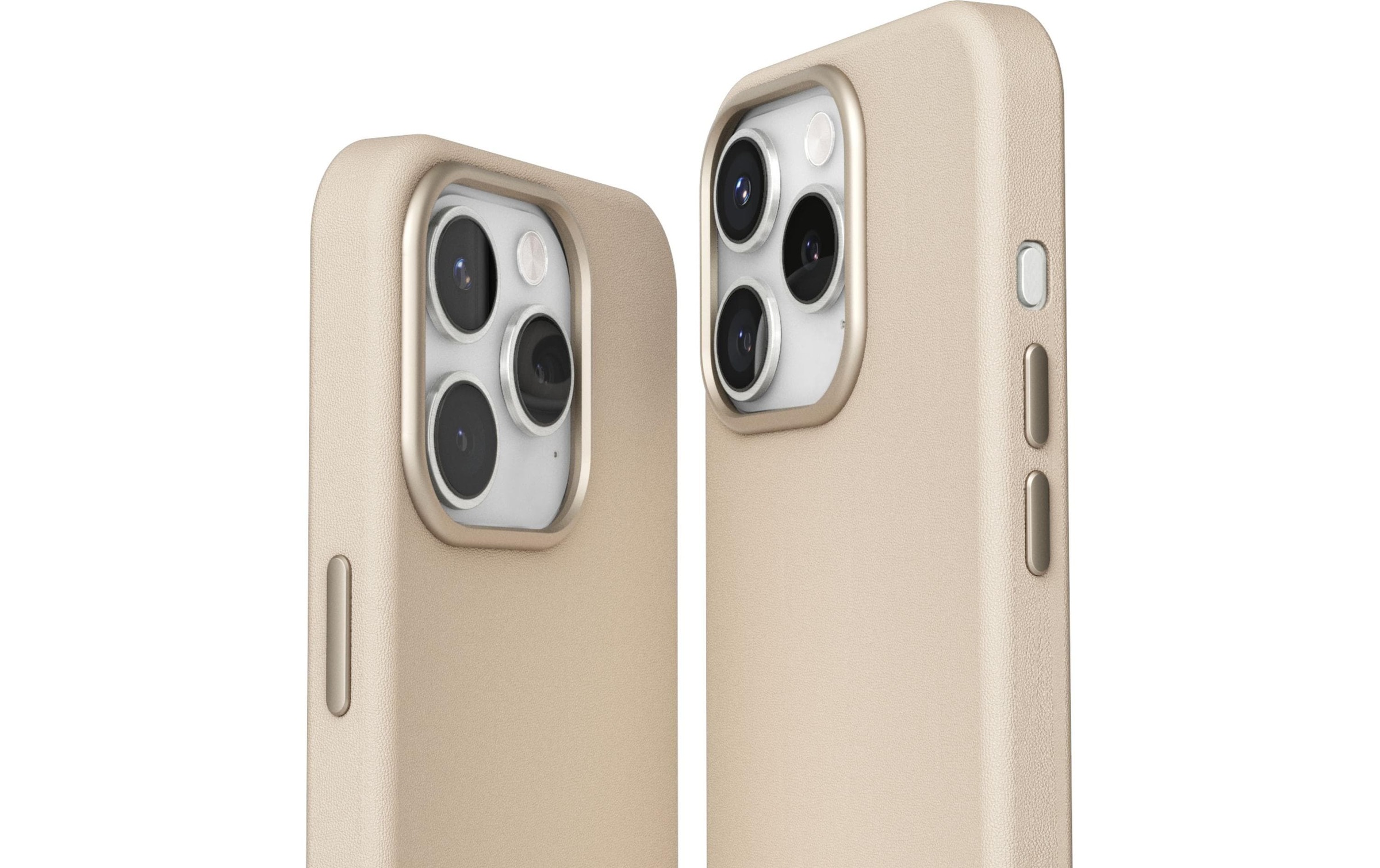 VONMÄHLEN Backcover »Like Leather iPhone 16 Pro Max«, Apple iPhone 16 Pro Max