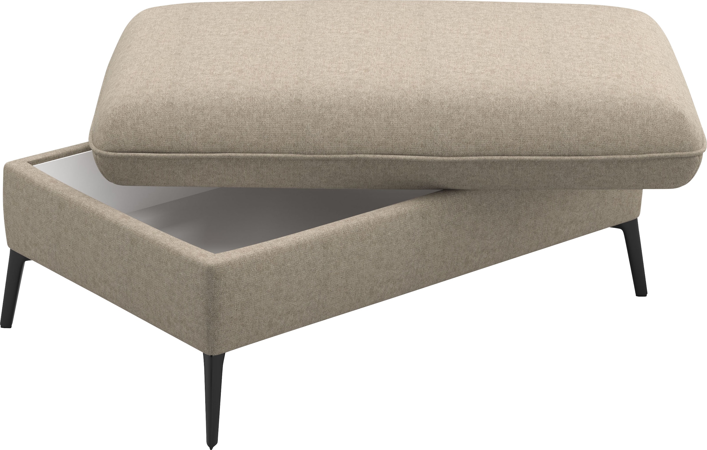 sit&more Polsterhocker »Emely«, mit praktischen Stauraum
