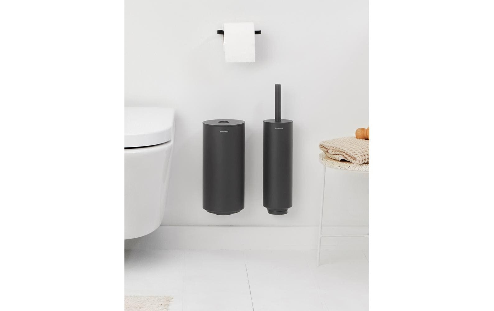 Jelmoli-Versand Shop WC-Garnitur | Online »Mindset Brabantia 3teilig Anthrazit«