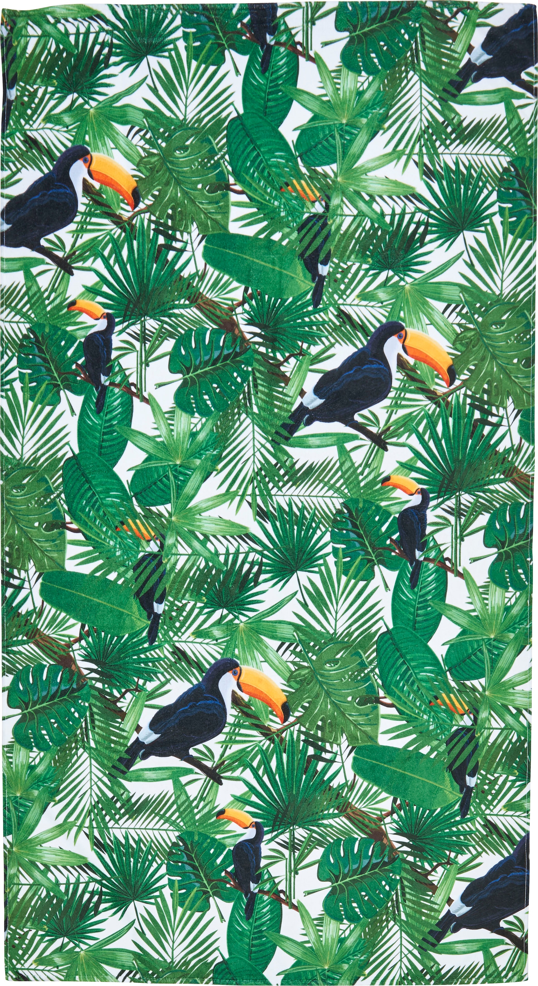 ❤ done.® Strandtuch »Tukan«, (1 St.), mit Motiv mit Reisverschluss-Tasche  für Wertgegenstände entdecken im Jelmoli-Online Shop | Strandtücher