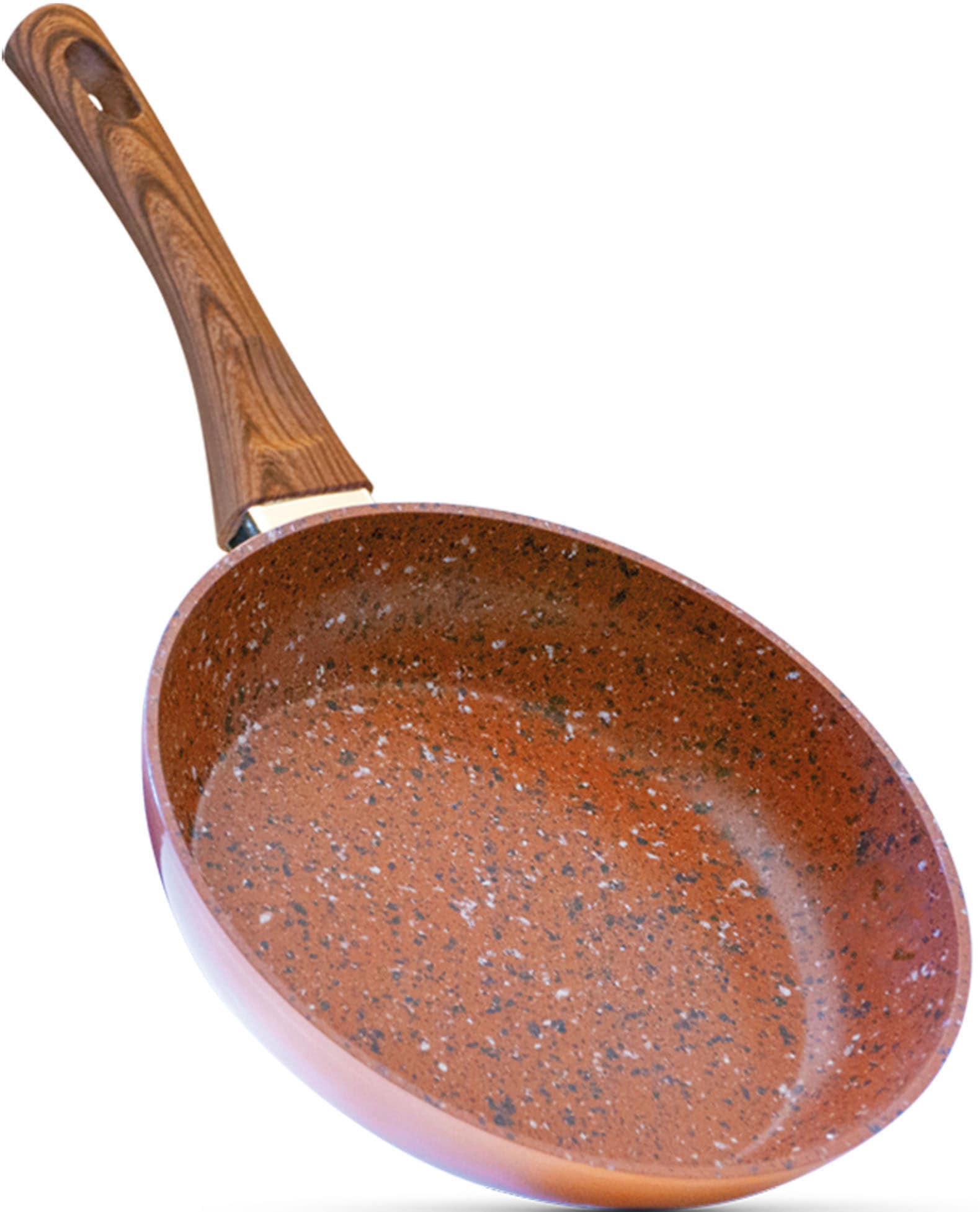 MediaShop Bratpfanne »Copper & Stone«, Aluminium, Ø 28 cm, Induktion