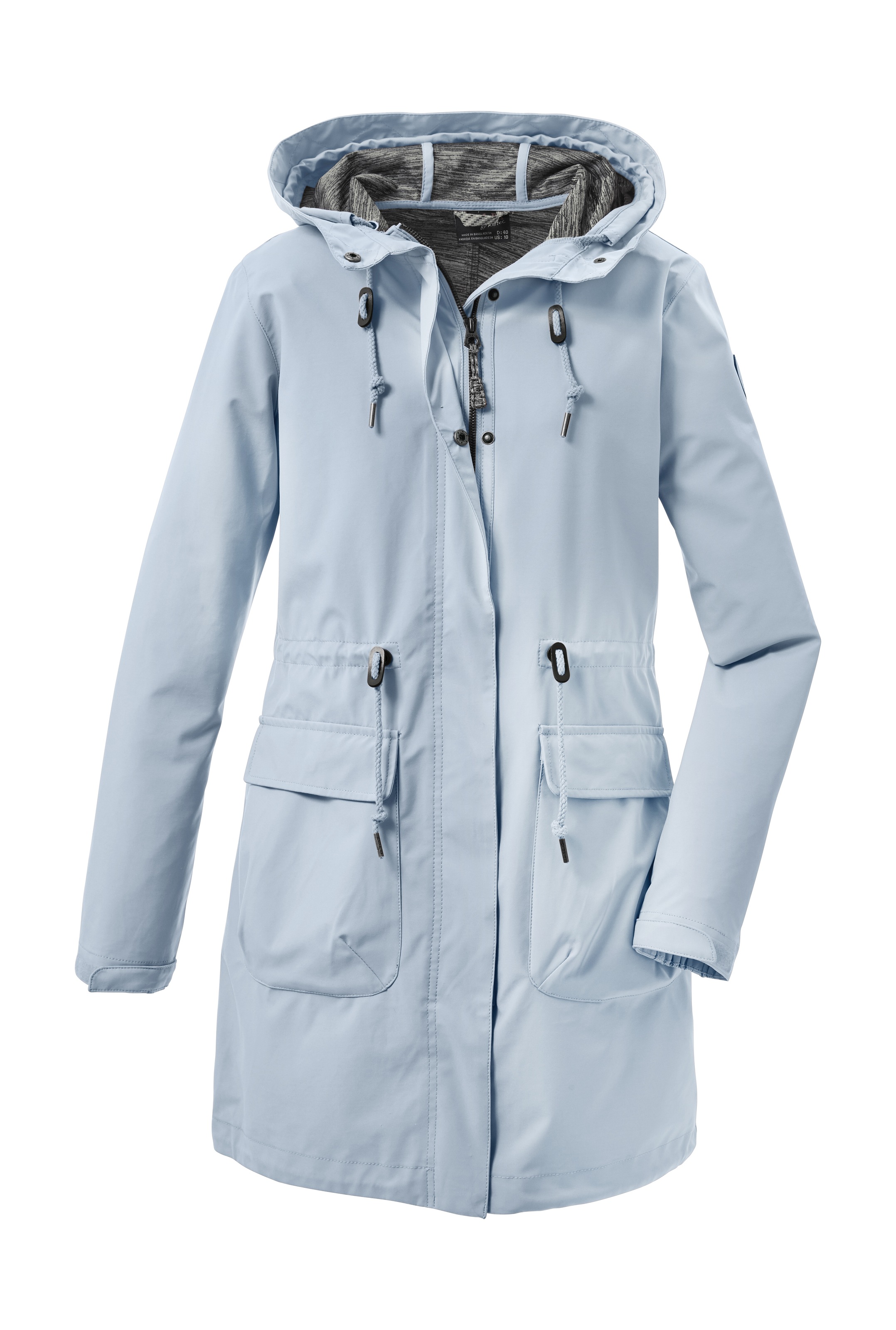 G.I.G.A. DX by killtec Softshellparka »GS 99 WMN SFTSHLL PRK« Damen Softshell Parka, 8.000 mm Wassersäule, atmungsaktiv, verstellbar