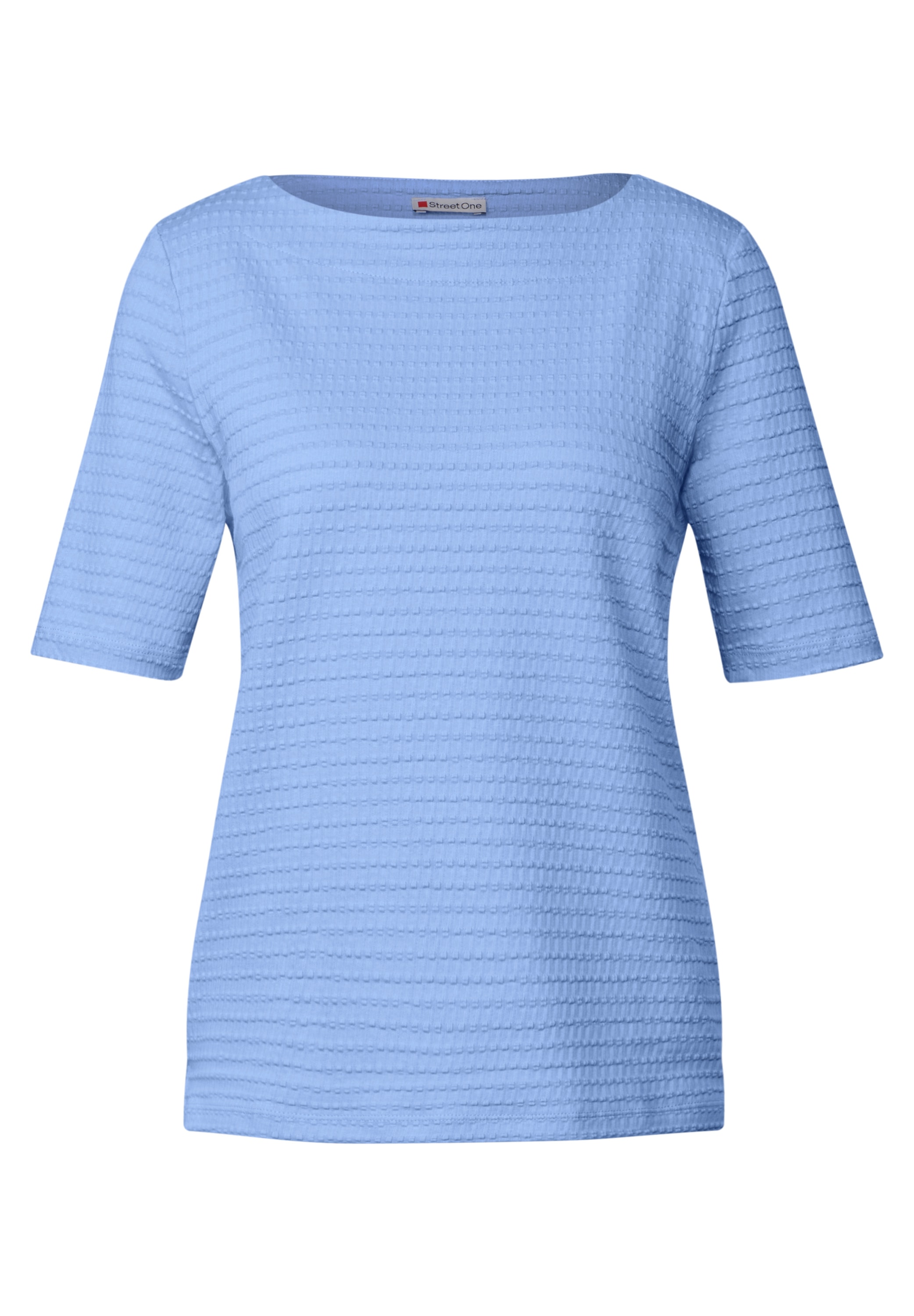 STREET ONE T-Shirt, mit feiner Struktur