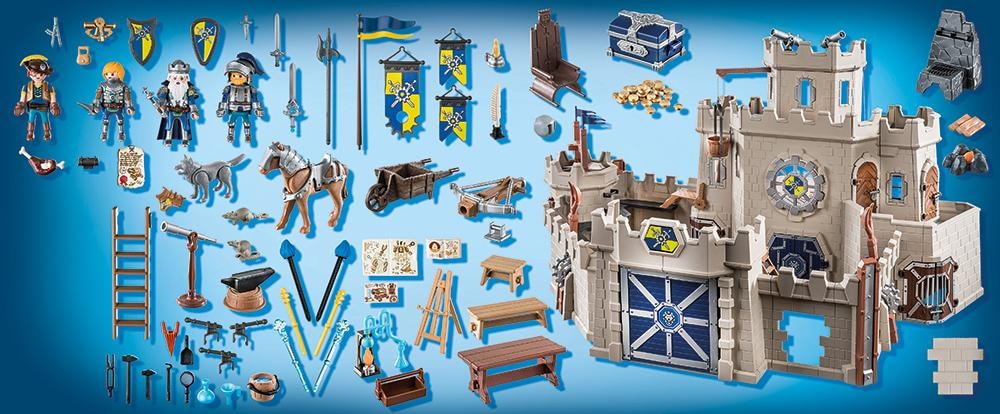 Playmobil® Konstruktions-Spielset »Grosse Burg von Novelmore (70220), Novelmore«, (374 St.), Made in Germany