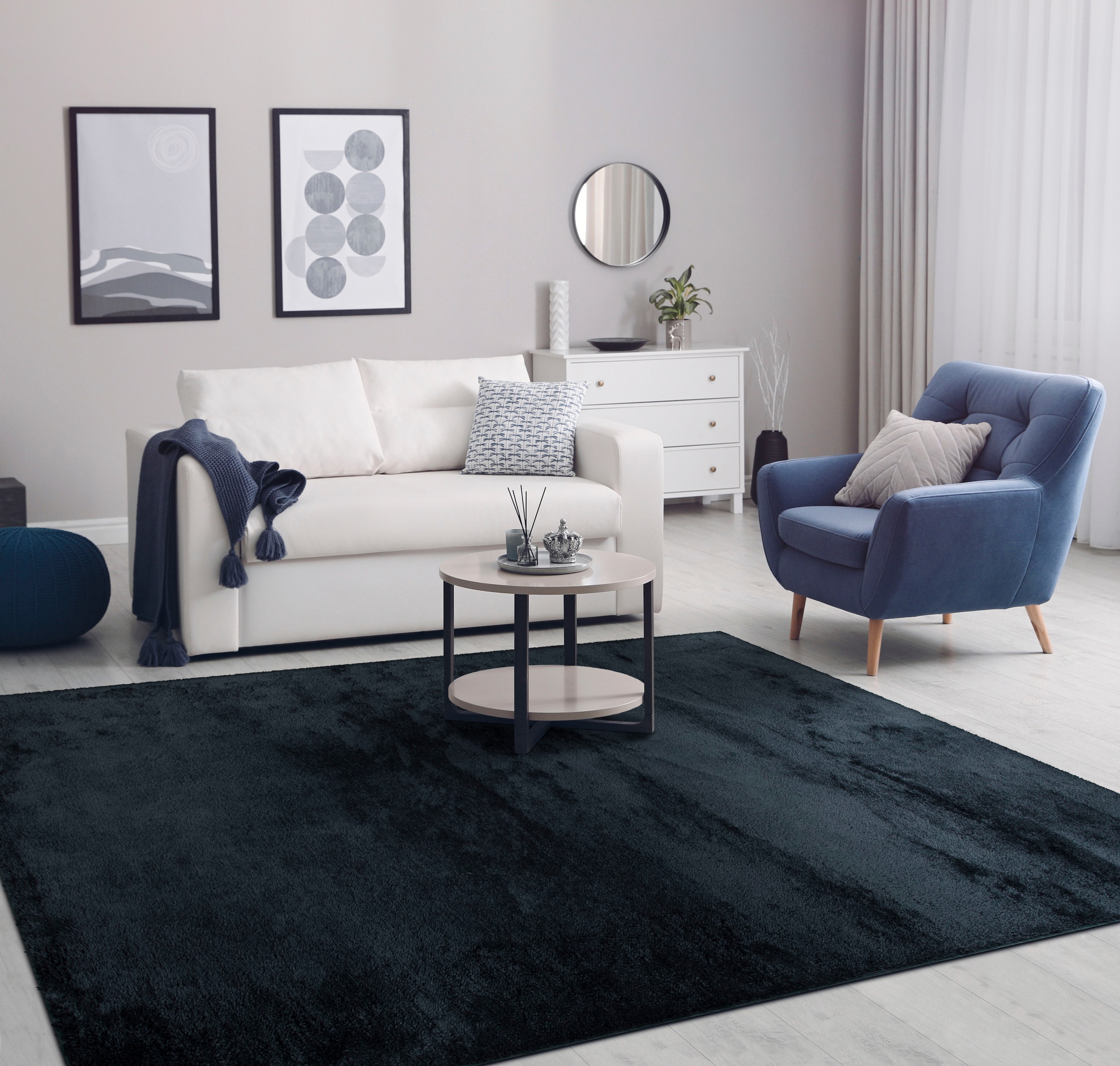 Uni-Farben, Läufer Paco shoppen Home Jelmoli-Versand Teppich erhältlich, weich, besonders online rechteckig, als | auch waschbar »Cadiz 630«,